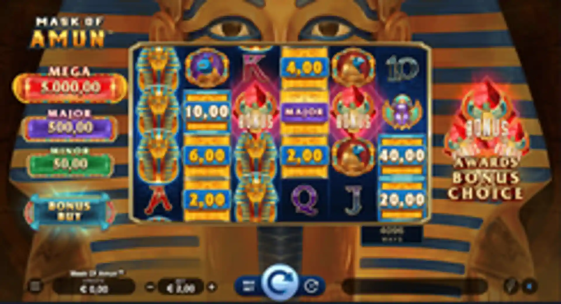 Mask of Amun gameplay
