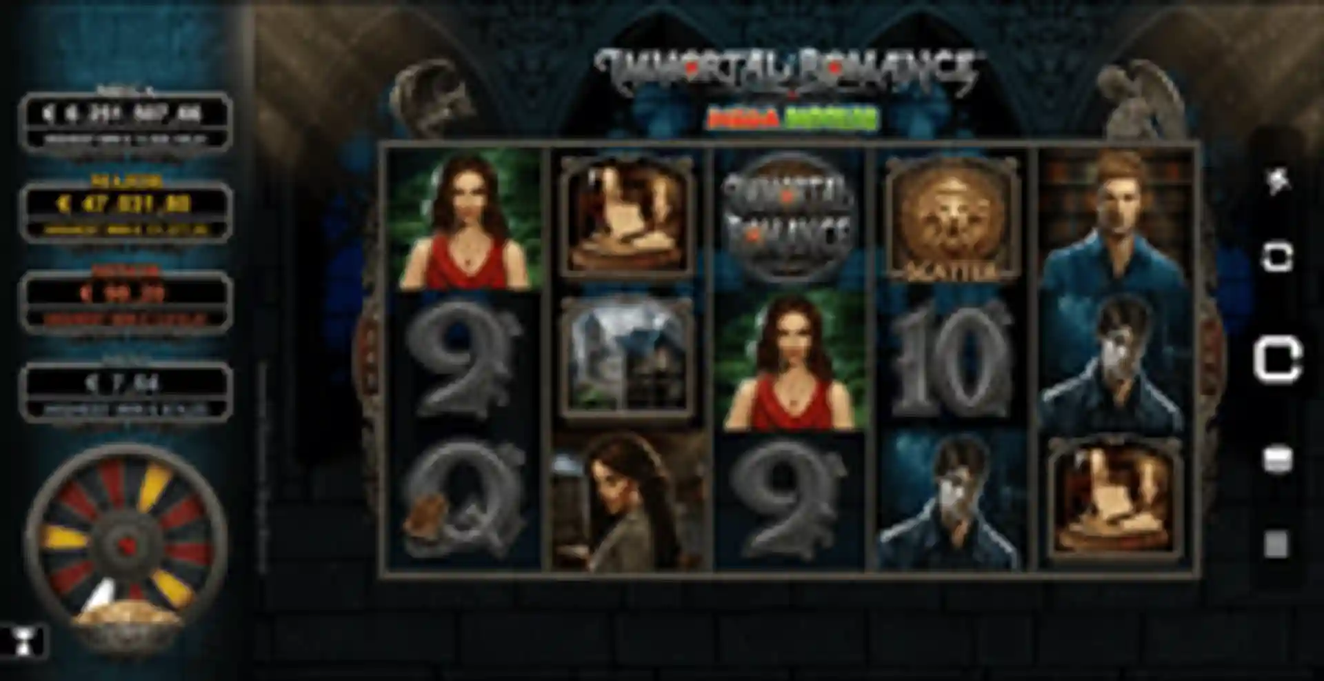 Immortal Romance Mega Moolah gameplay