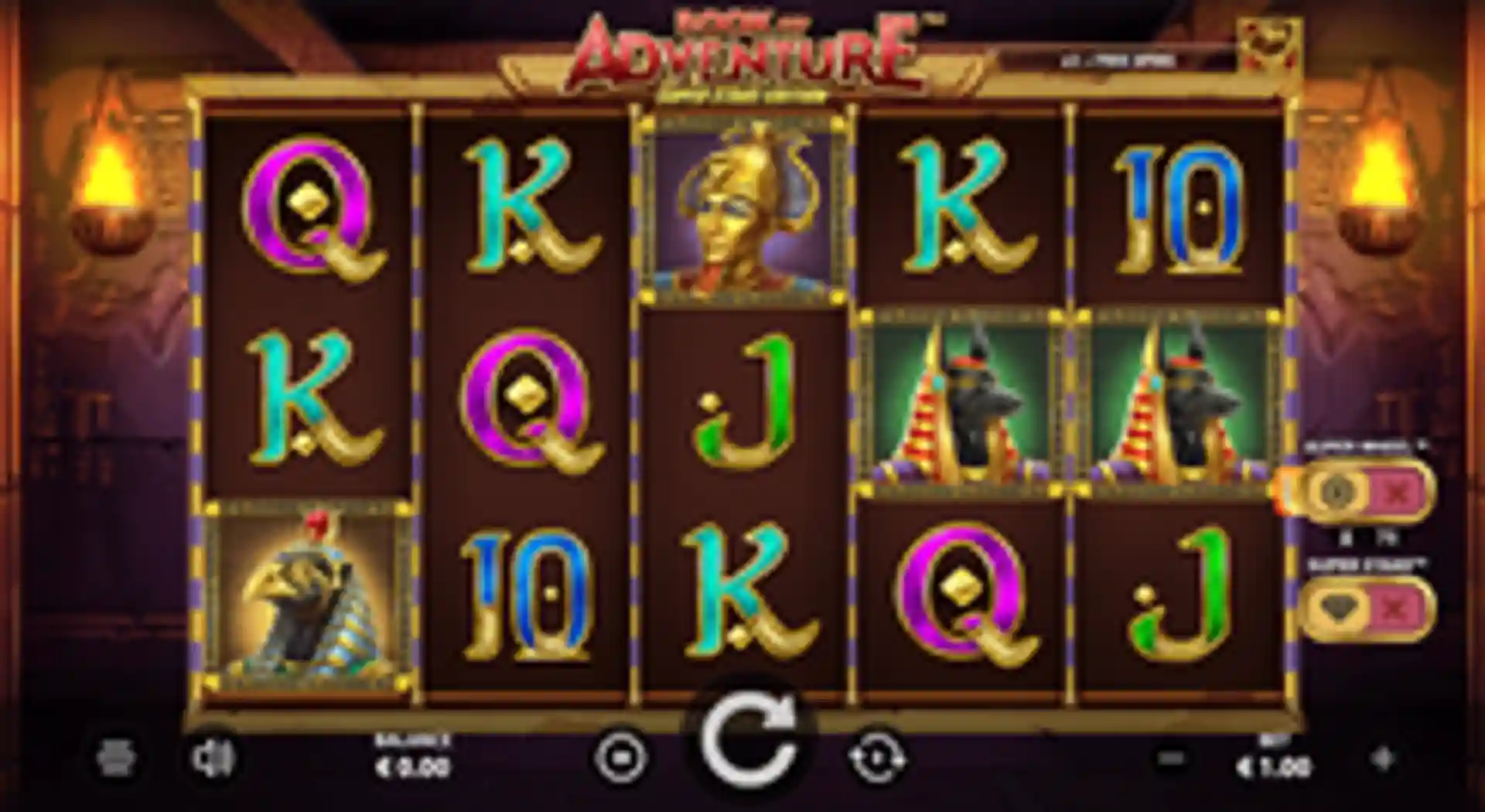 Book of Adventure Super Stake gameplay