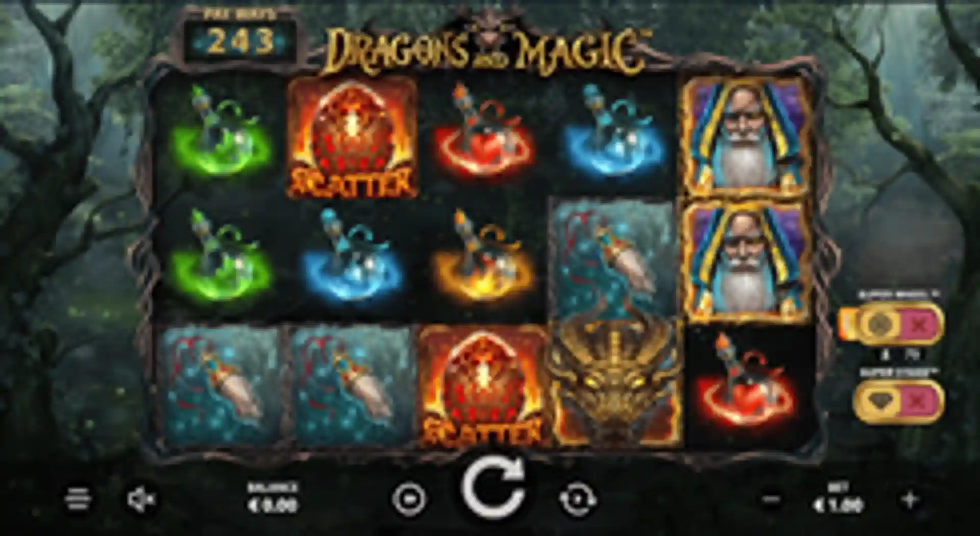 Dragons and Magic gameplay