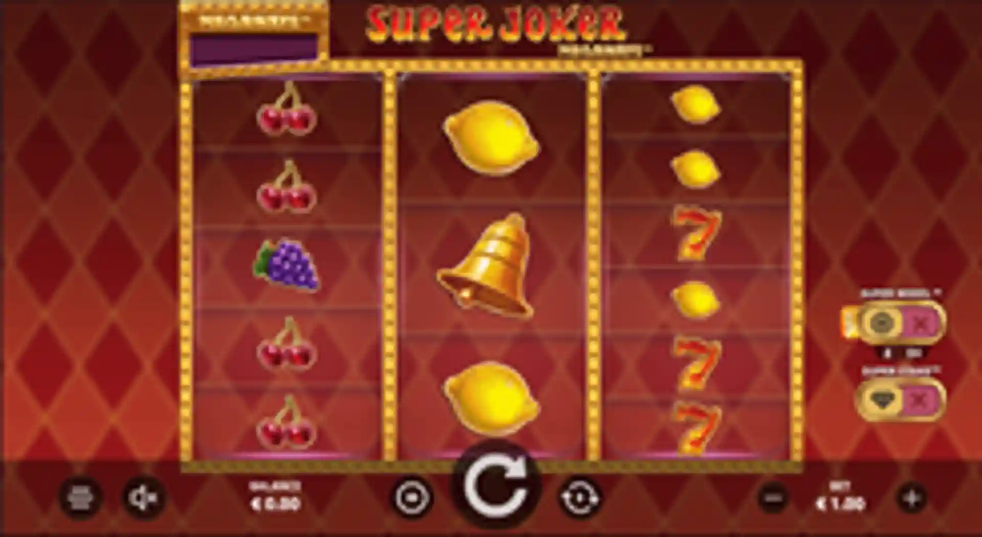 Super Joker megaways gameplay