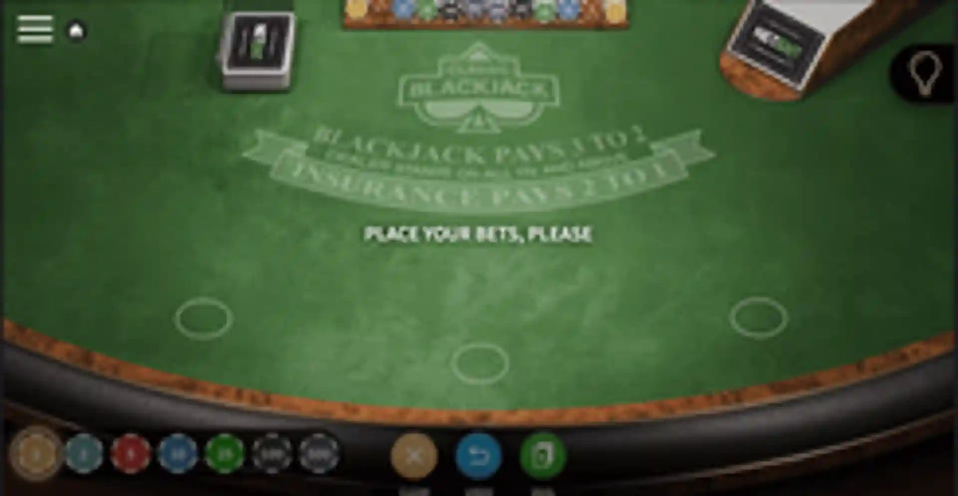 NetEnt Blackjack Classic gameplay