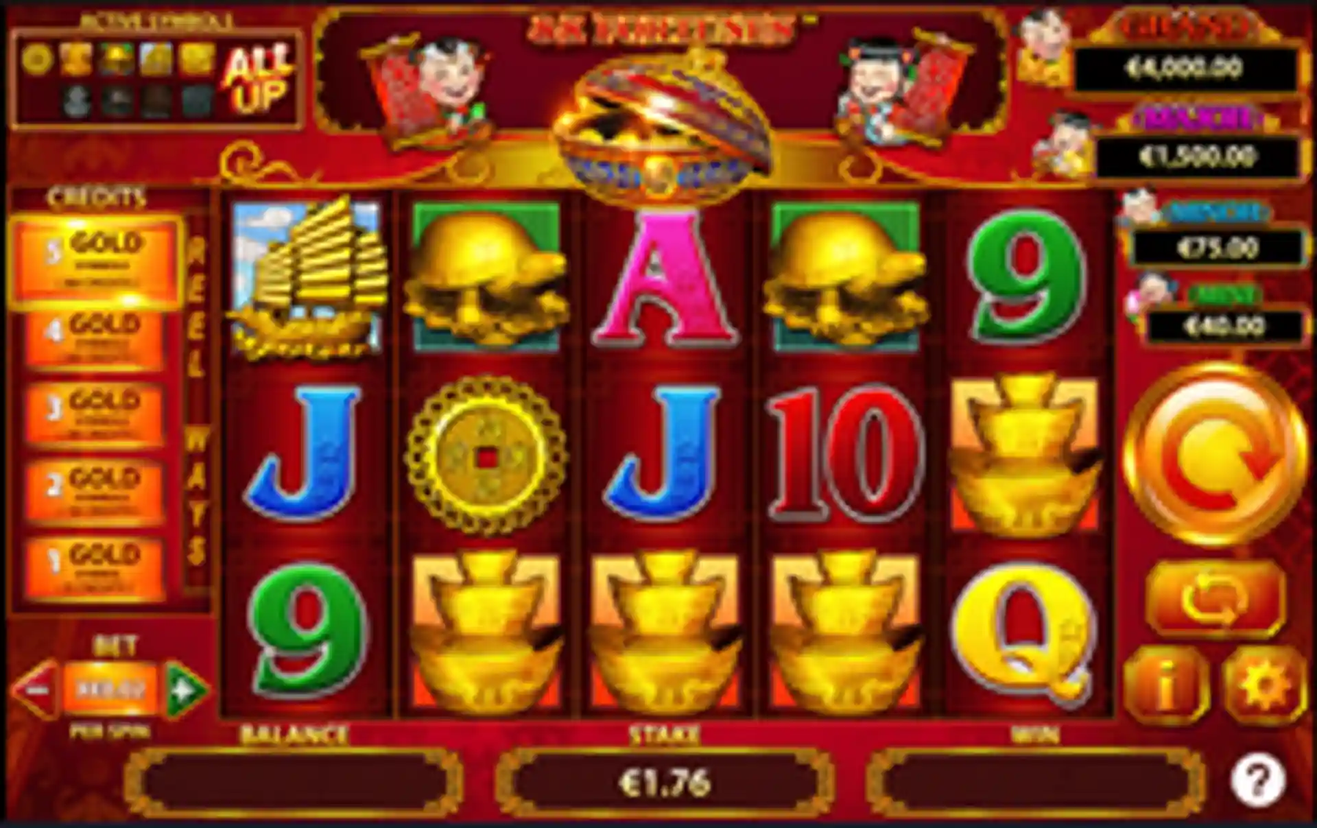 88 Fortunes gameplay