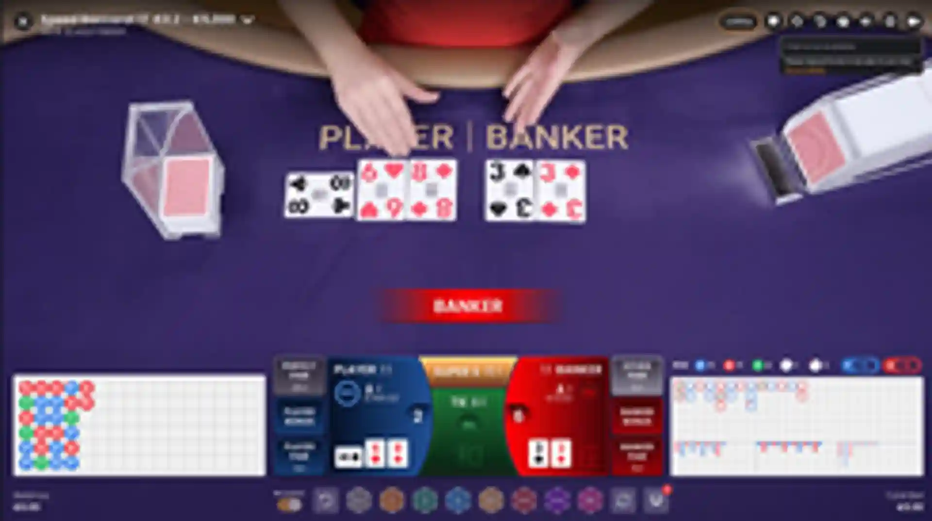 LIVE Speed Baccarat 17 gameplay