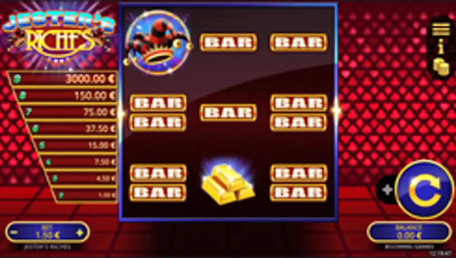 Jesters Riches gameplay