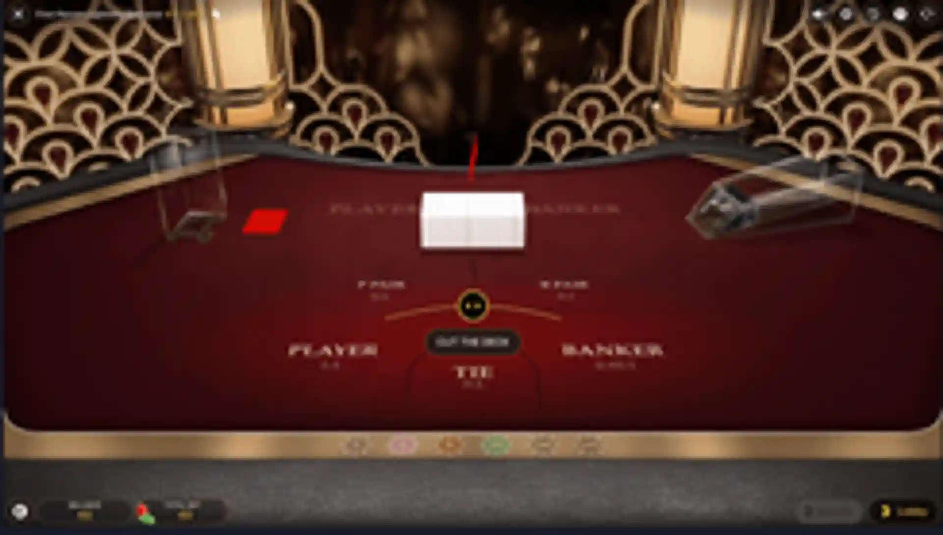 First Person Lightning Baccarat gameplay