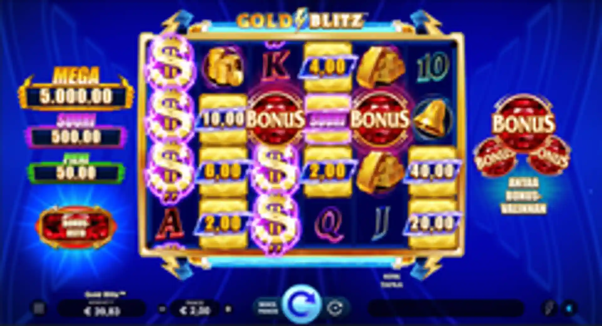 Gold Blitz gameplay