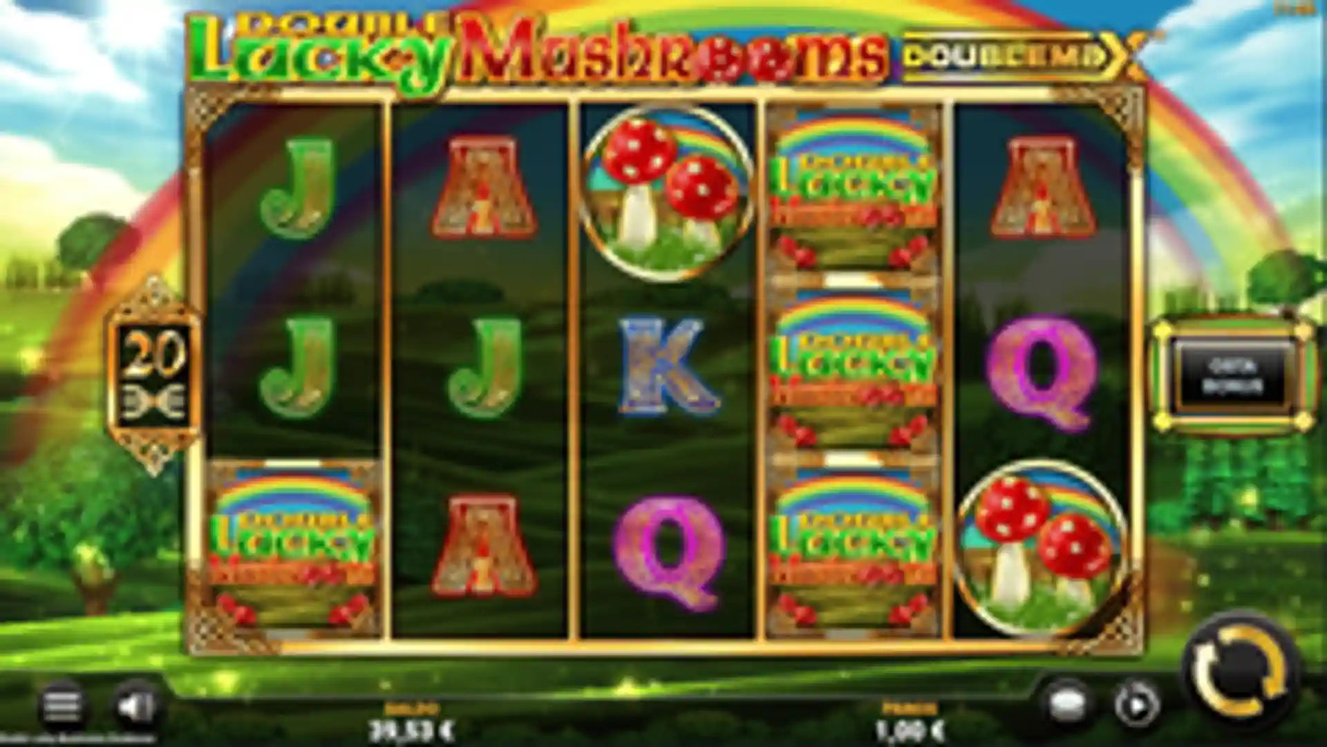 Double Lucky Mushrooms DoubleMax gameplay