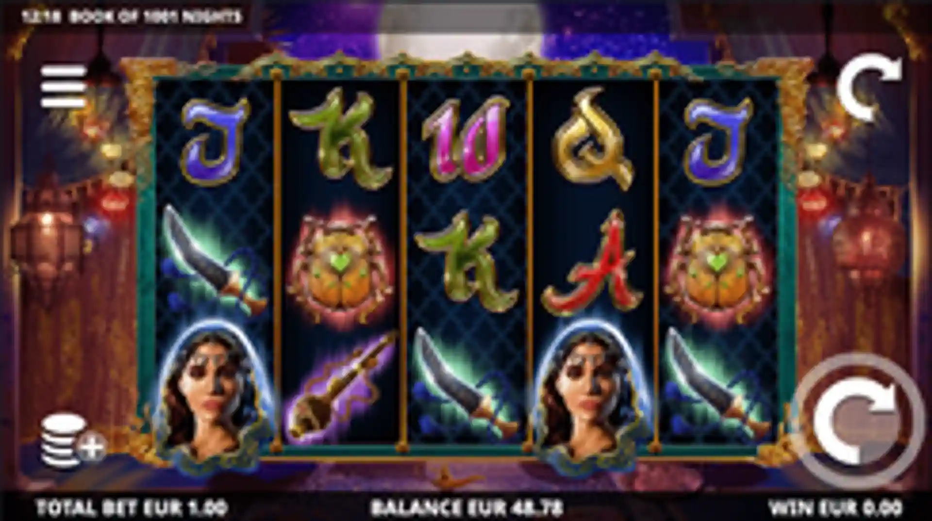 Book of 1001 Nights gameplay