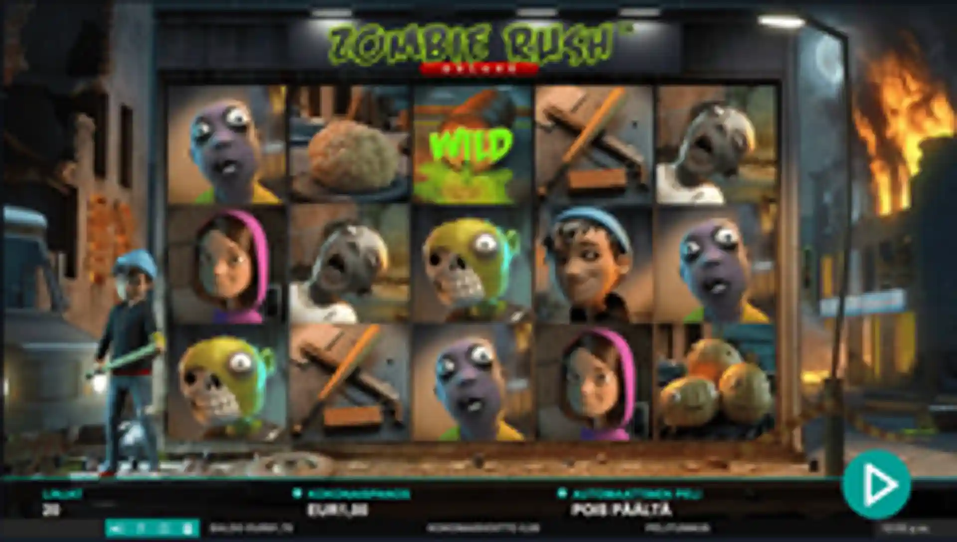 Zombie Rush Deluxe gameplay