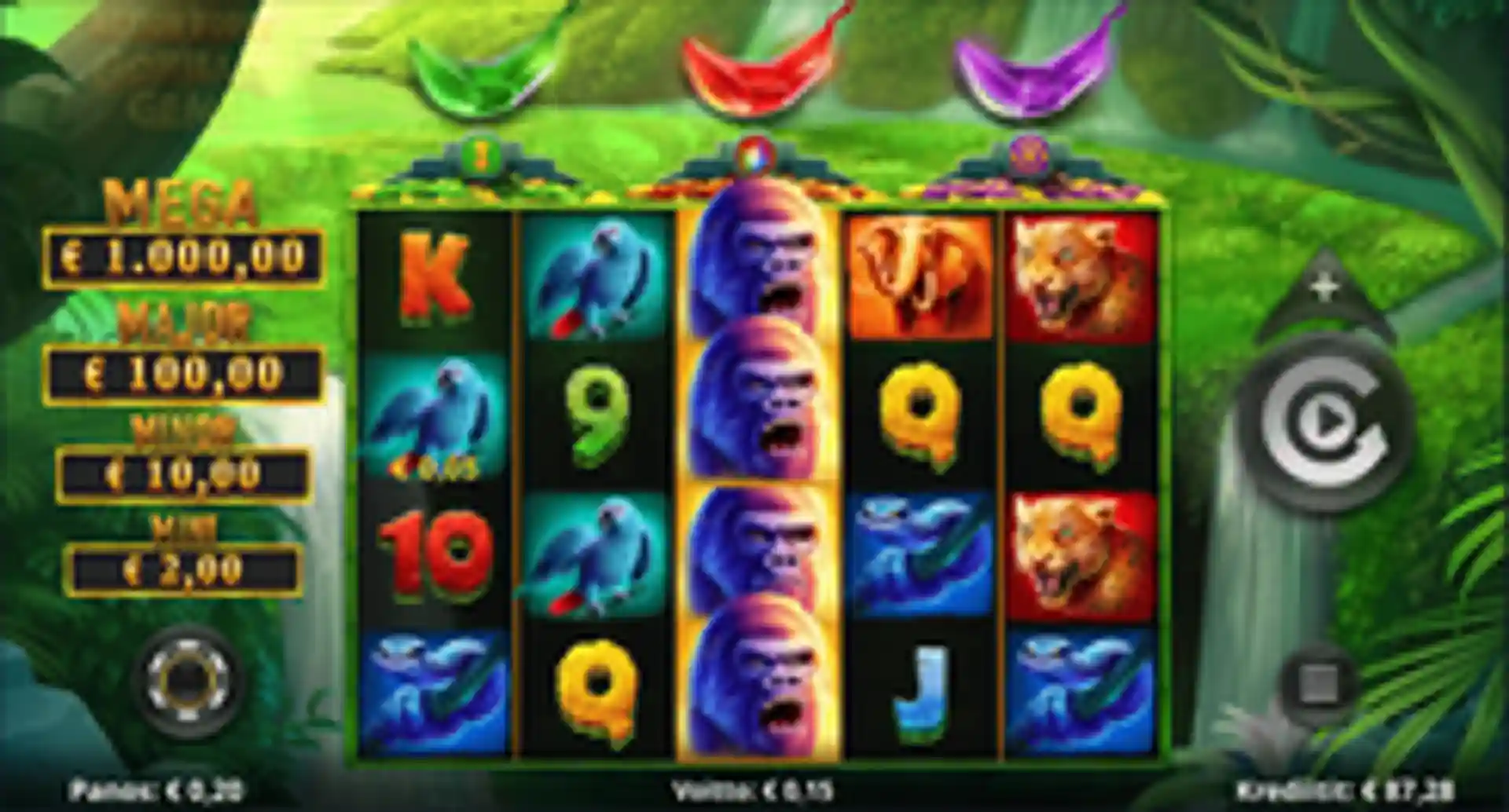 Action Boost Gorilla Gems gameplay