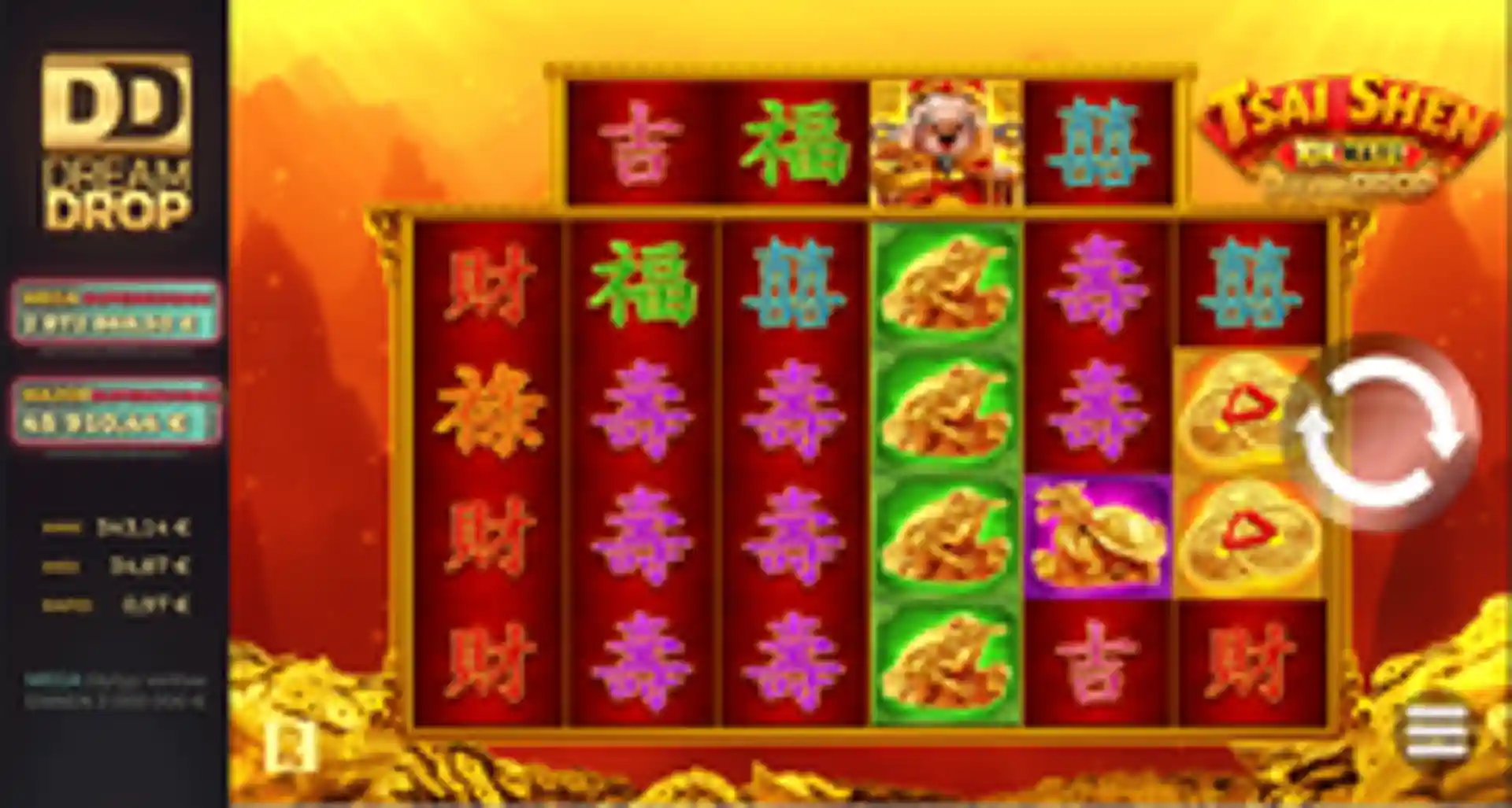Tsai Shen 10K Ways Dream Drop gameplay