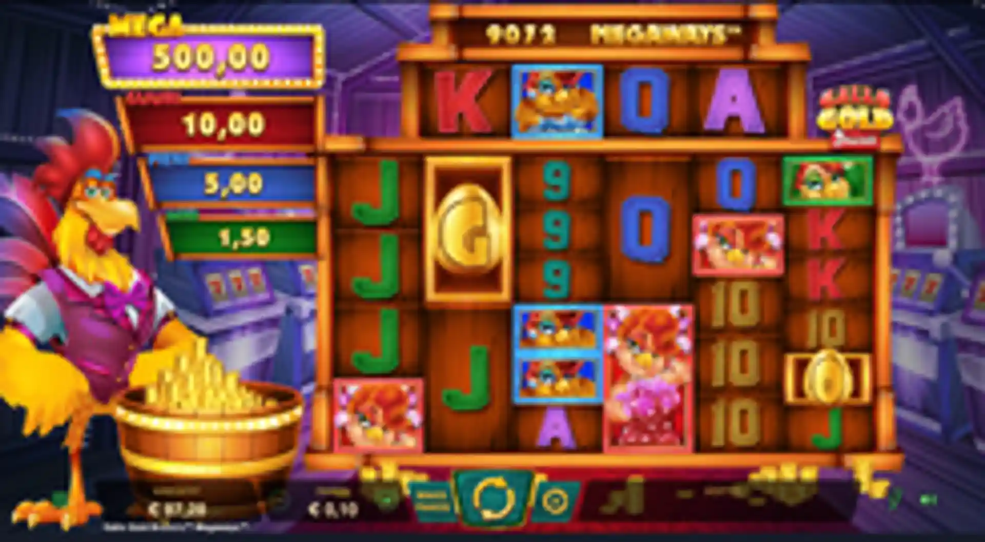Gallo Gold Bruno's Megaways gameplay