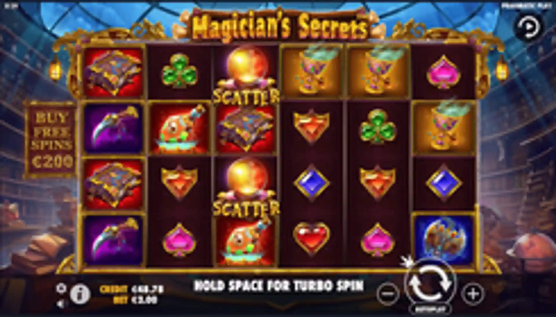Magician's Secrets gameplay