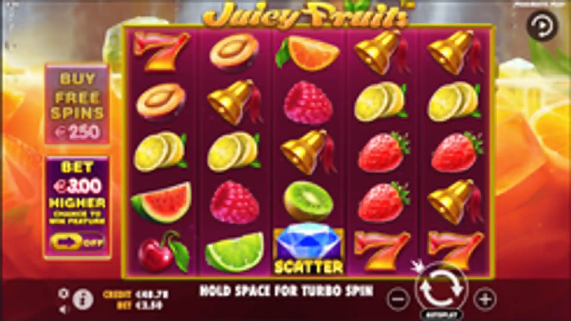 Juicy Fruits gameplay