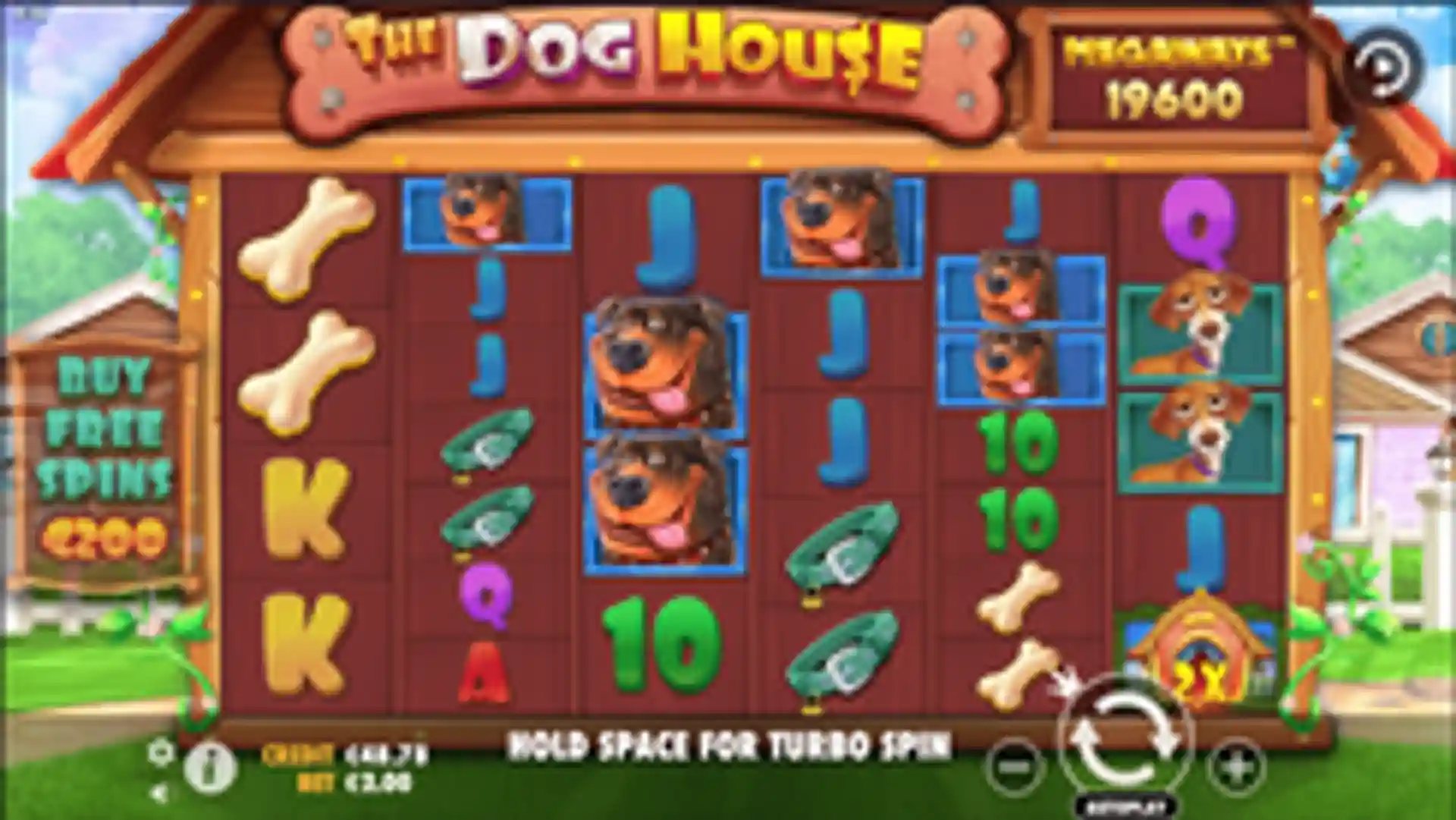 The Dog House Megaways gameplay