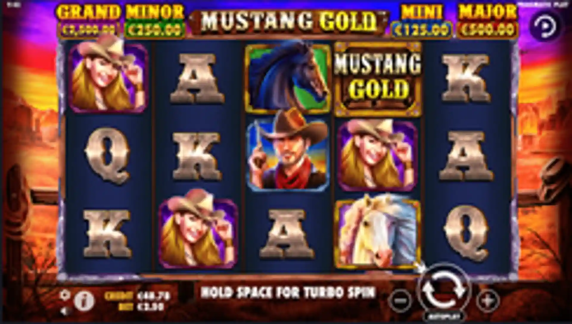 Mustang Gold gameplay