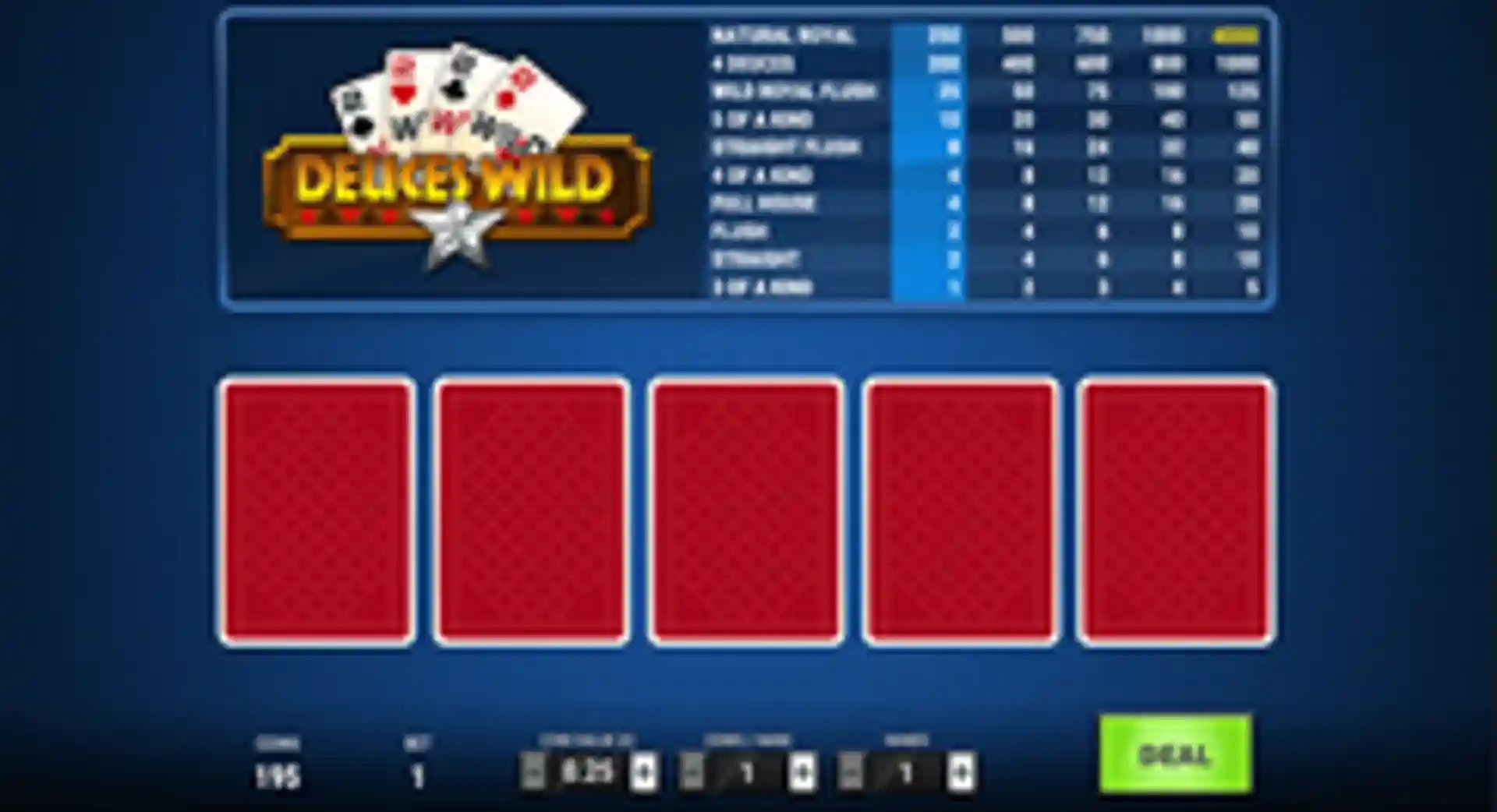 Deuces Wild MH gameplay