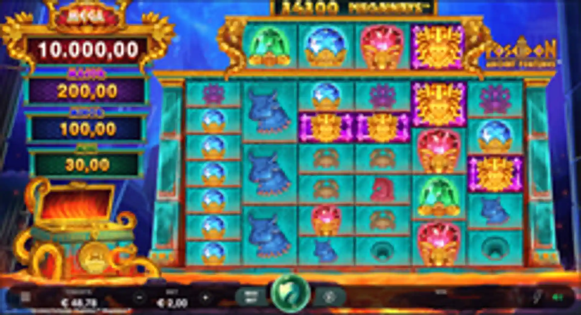 Ancient Fortunes: Poseidon gameplay