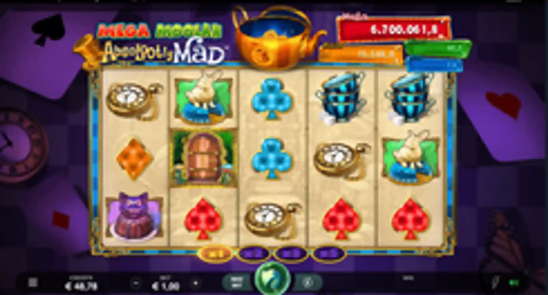 Absolootly Mad: Mega Moolah gameplay