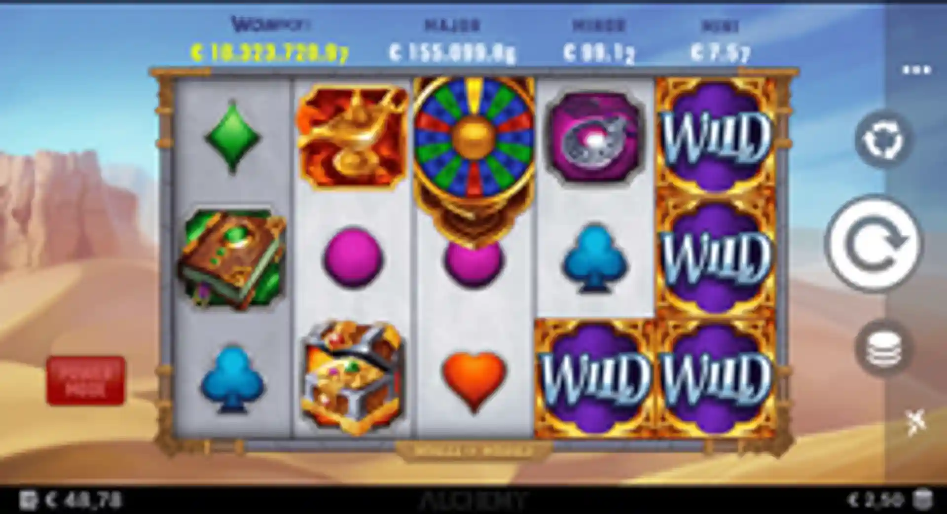 Wheel of Wishes gameplay