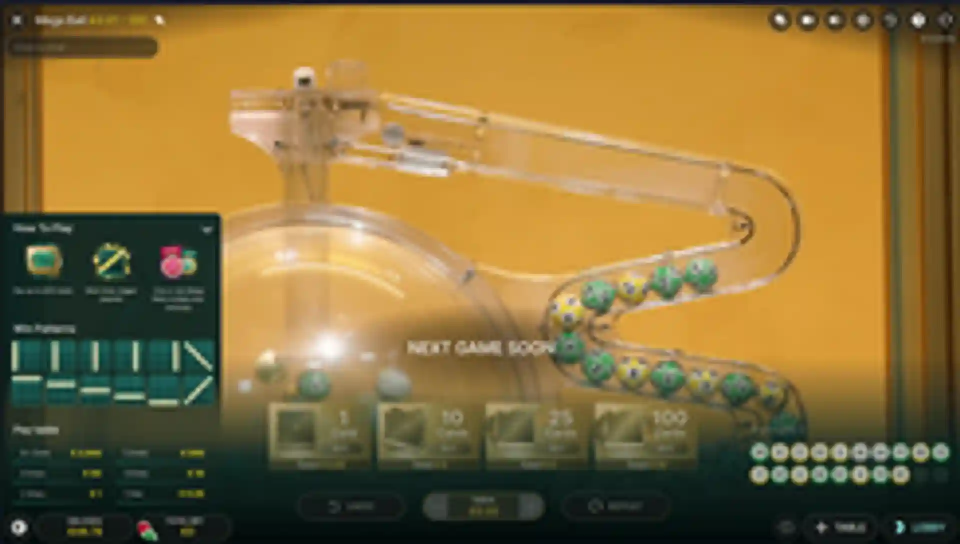 Mega Ball gameplay