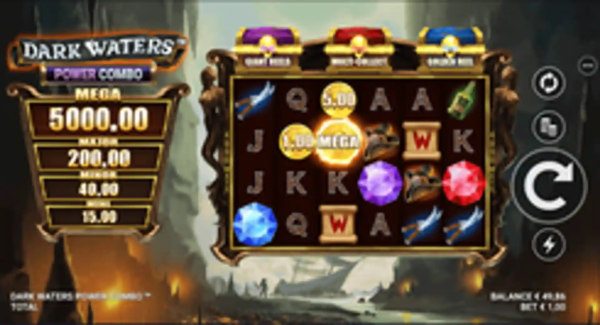 Dark Waters Power Combo gameplay
