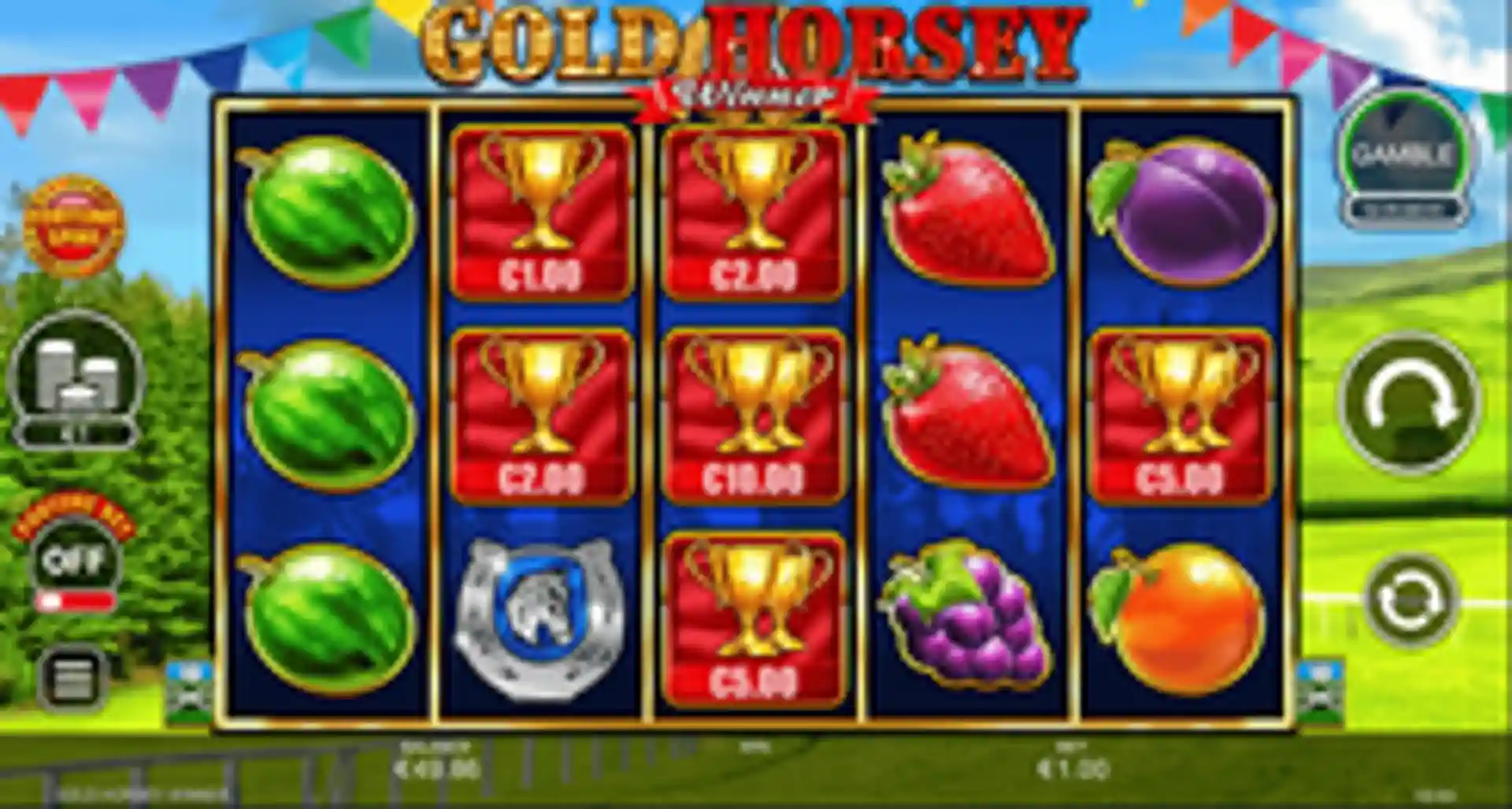 Gold Horsey Winner gameplay