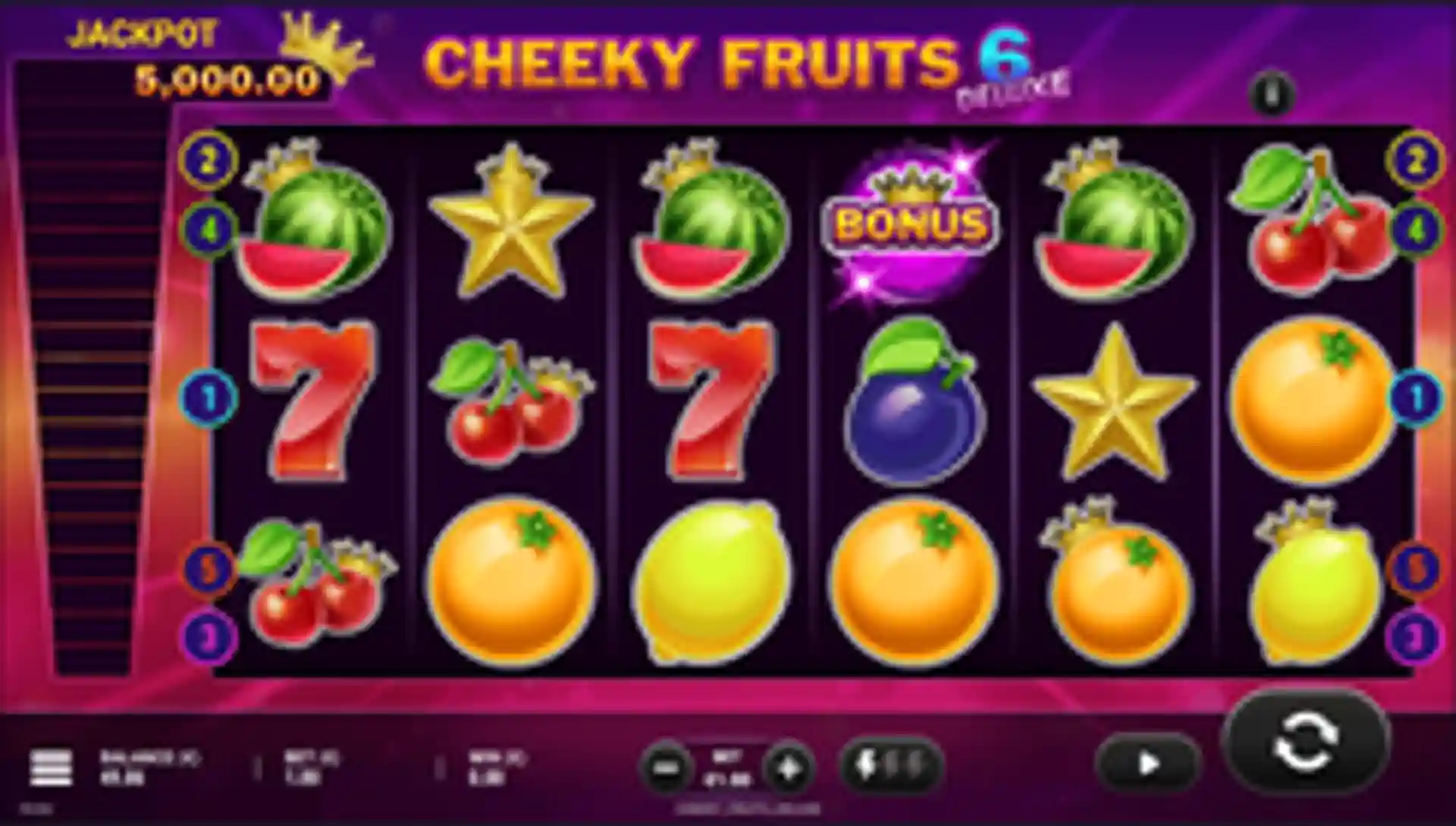 Cheeky Fruits 6 Deluxe gameplay