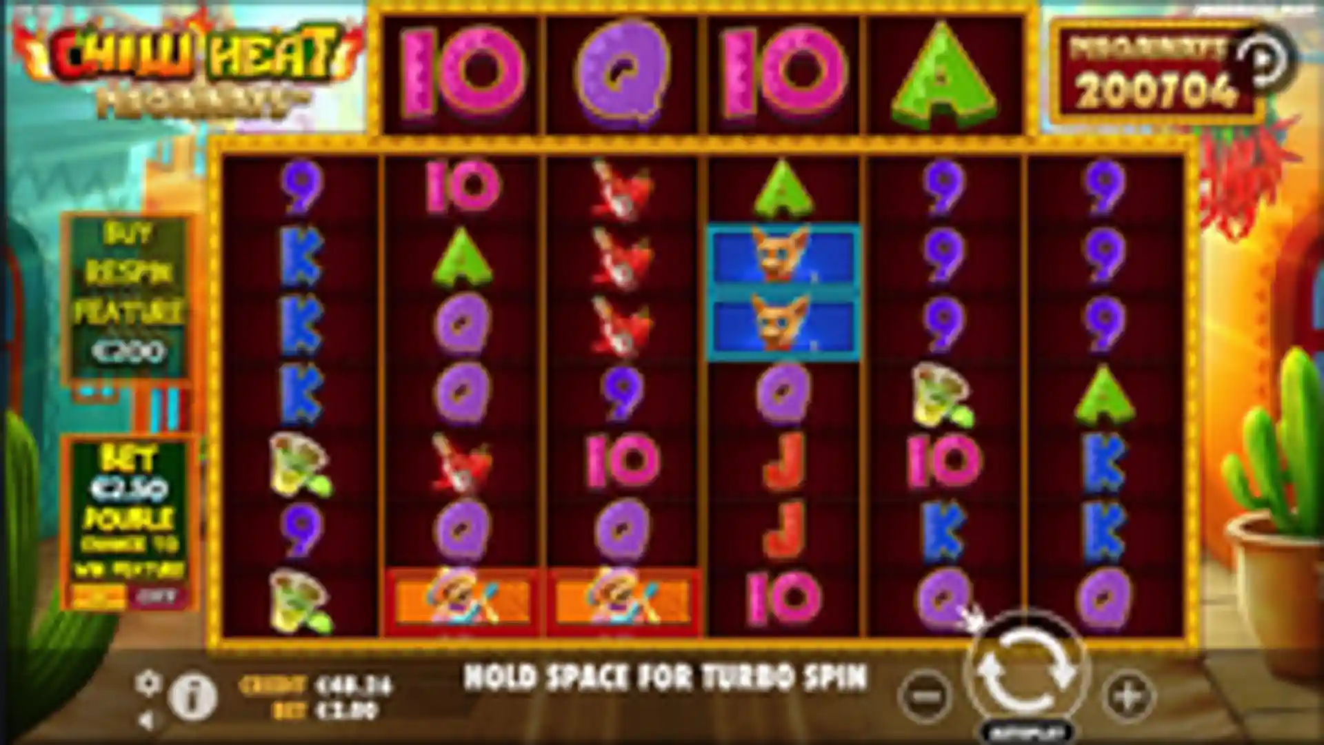 Chilli Heat Megaways gameplay
