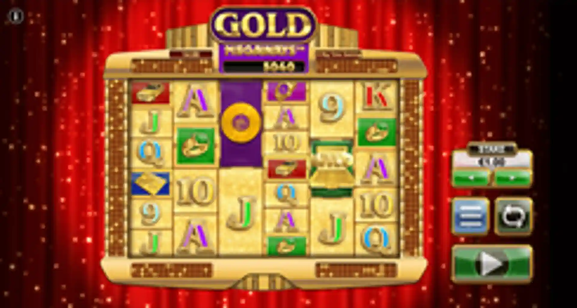 Gold Megaways gameplay