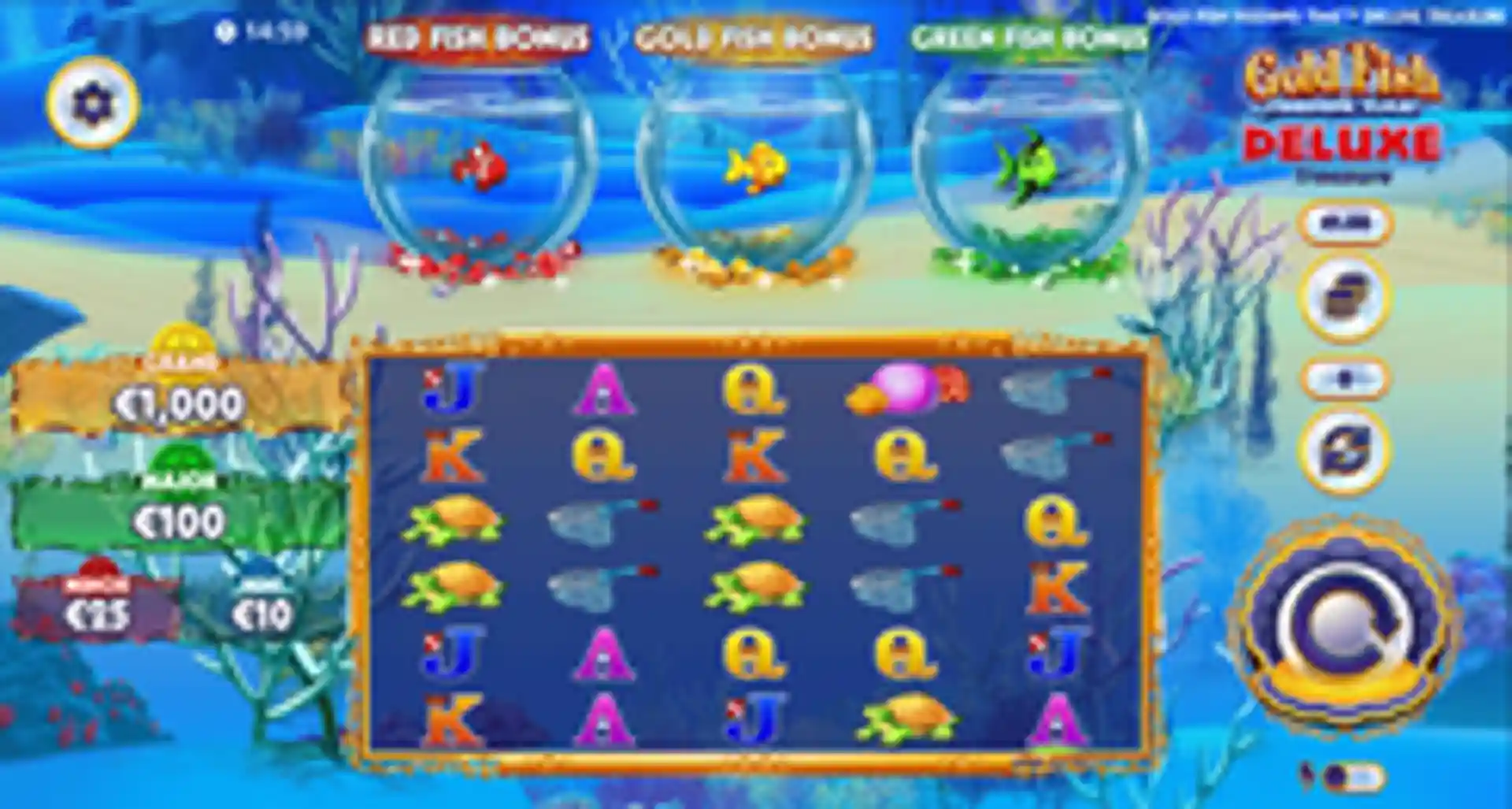 Gold Fish Feeding Time Deluxe Treasure gameplay