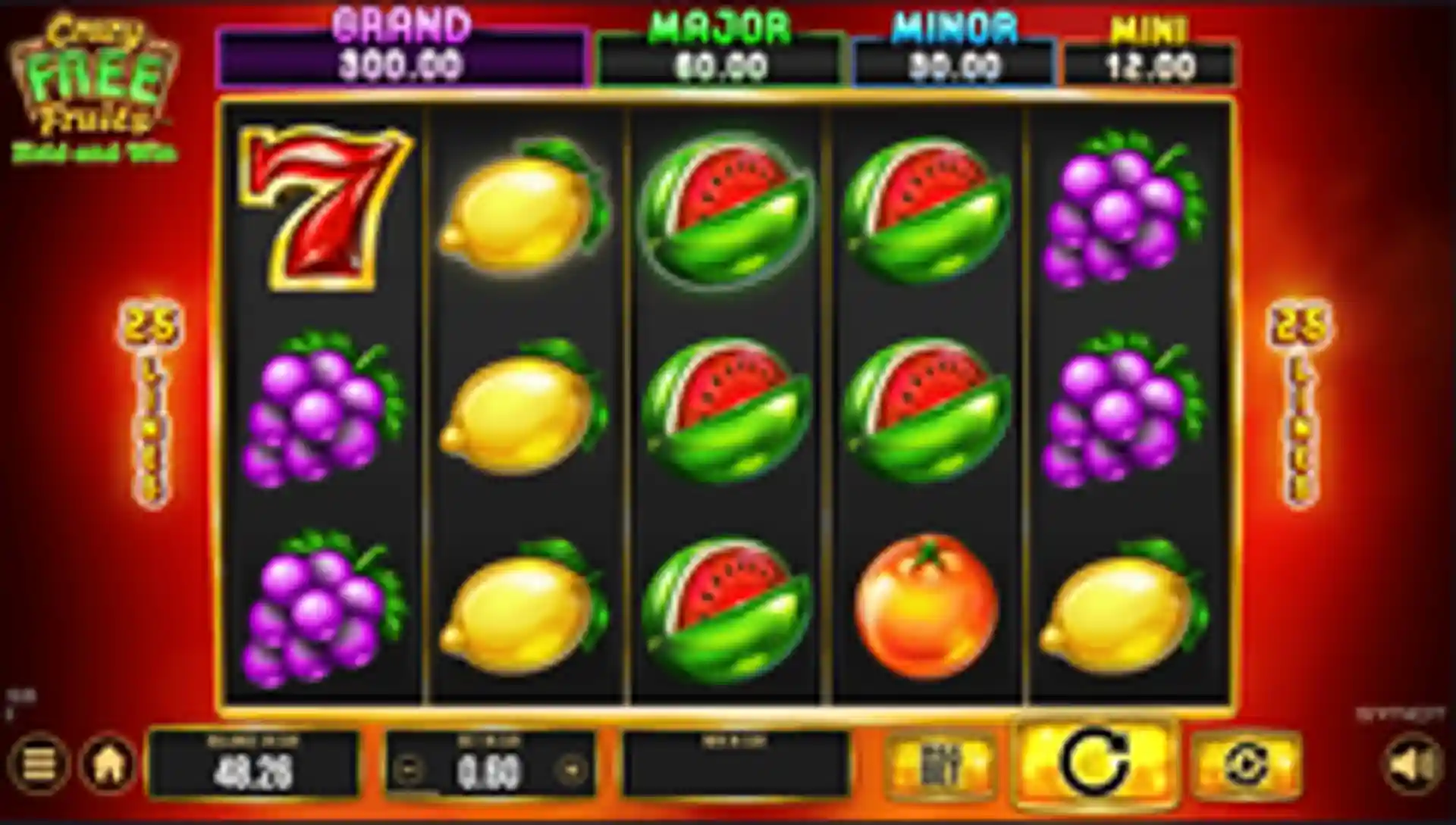 Crazy Free Fruits gameplay
