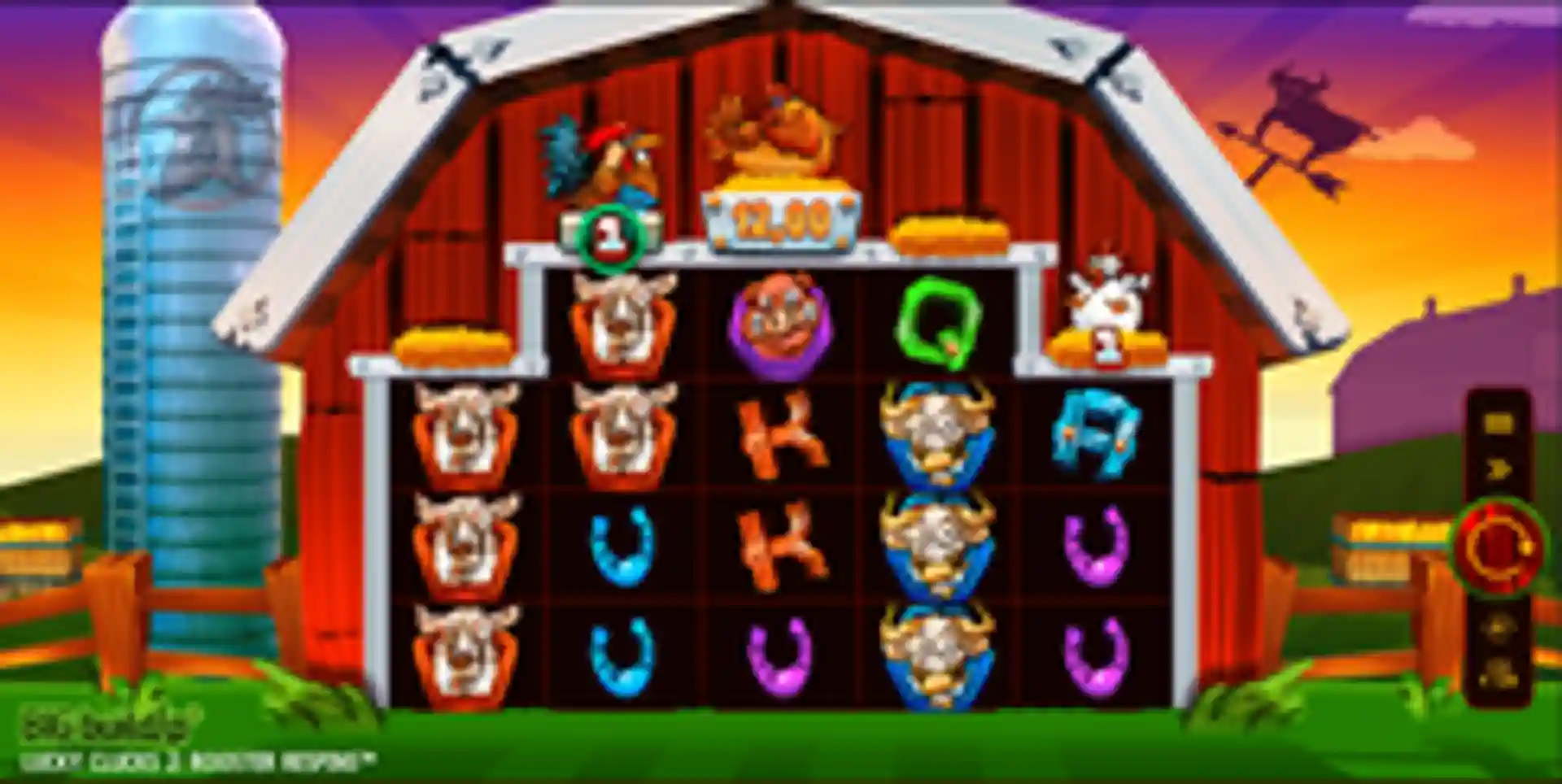 Lucky Clucks 2: Rooster Respins gameplay