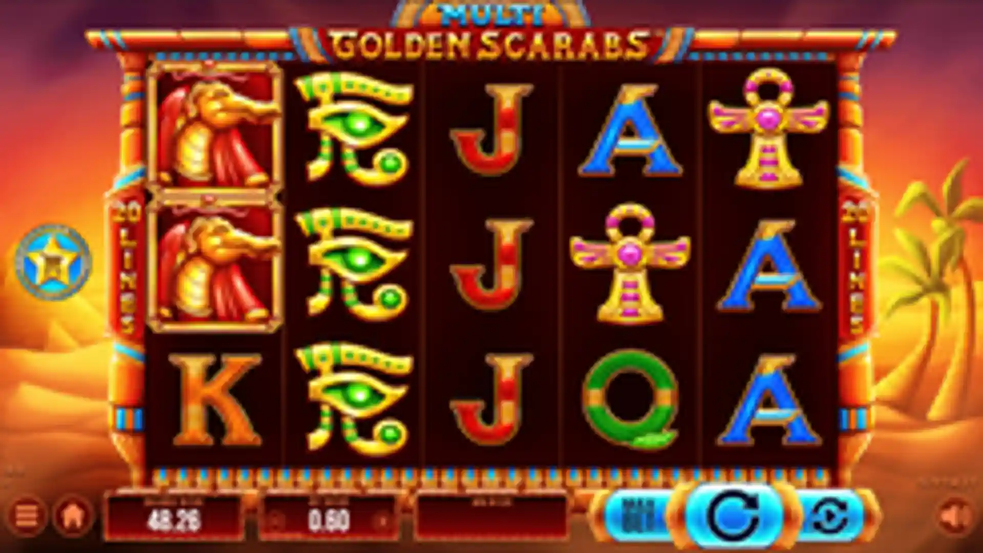 Multi Golden Scarabs gameplay