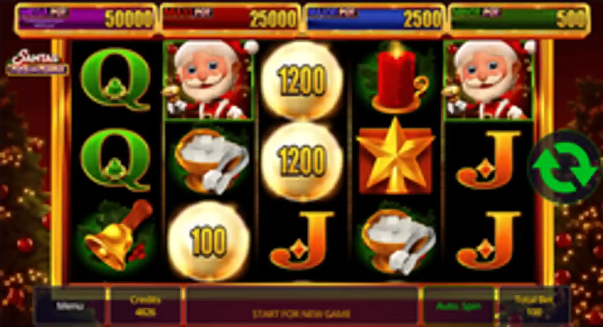 Santa's Pots and Pearls gameplay