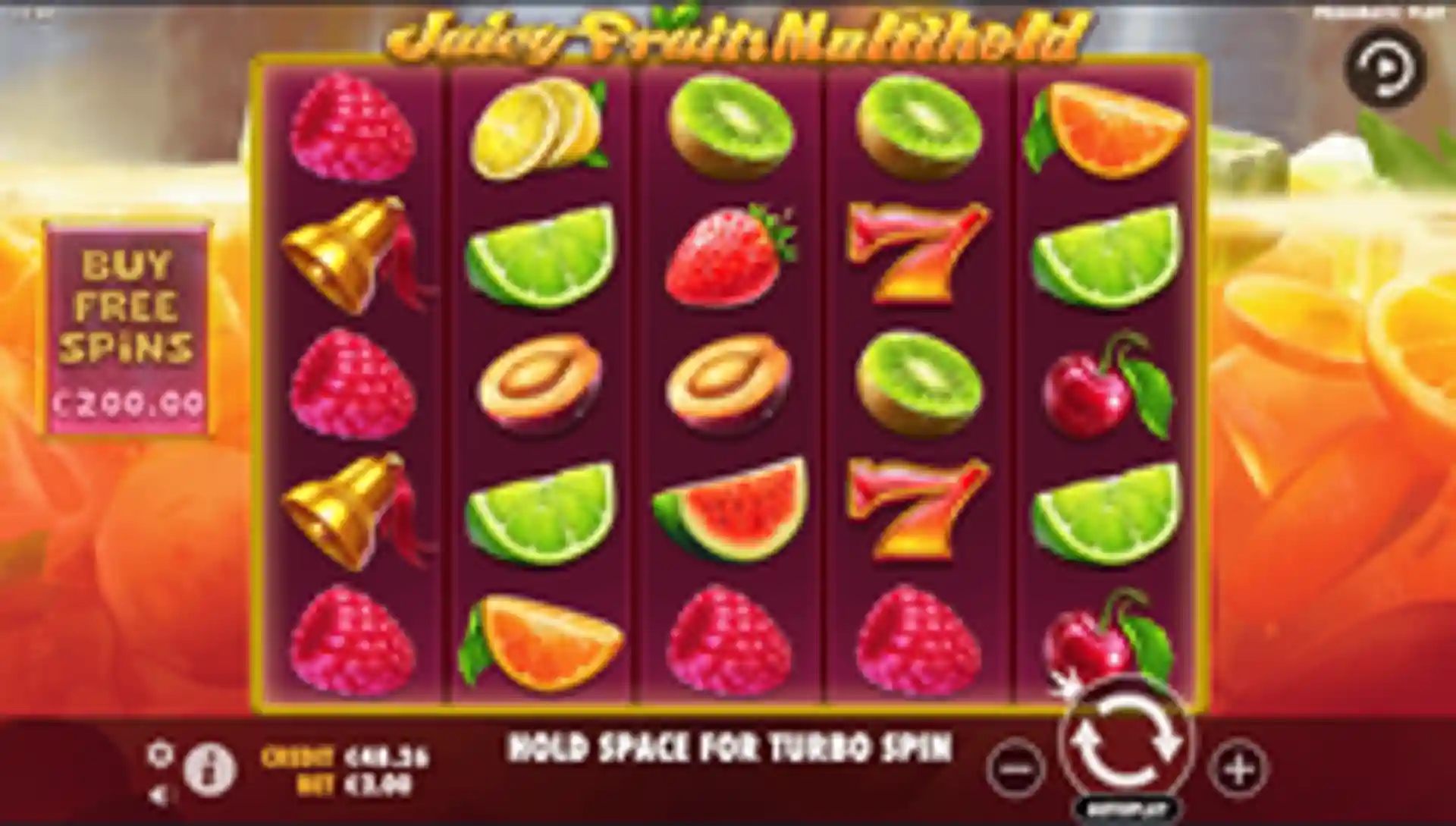 Juicy Fruits Multihold gameplay
