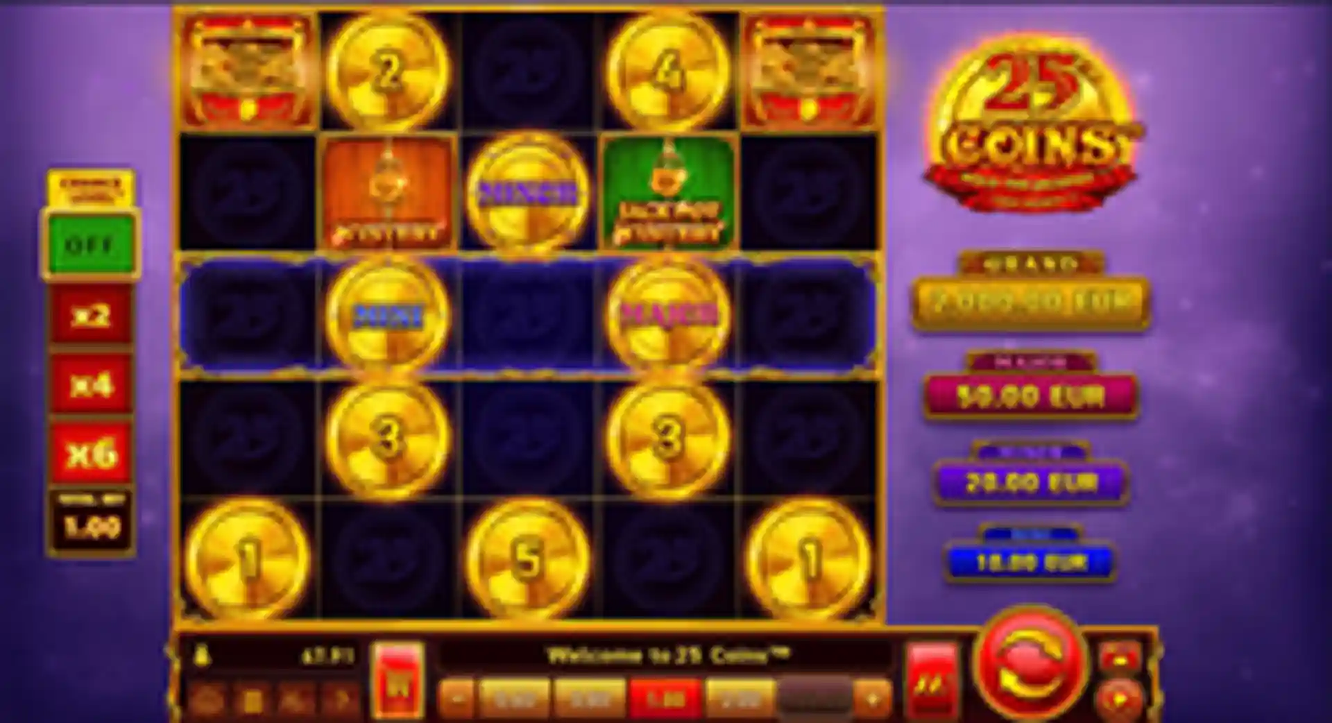 25 Coins gameplay