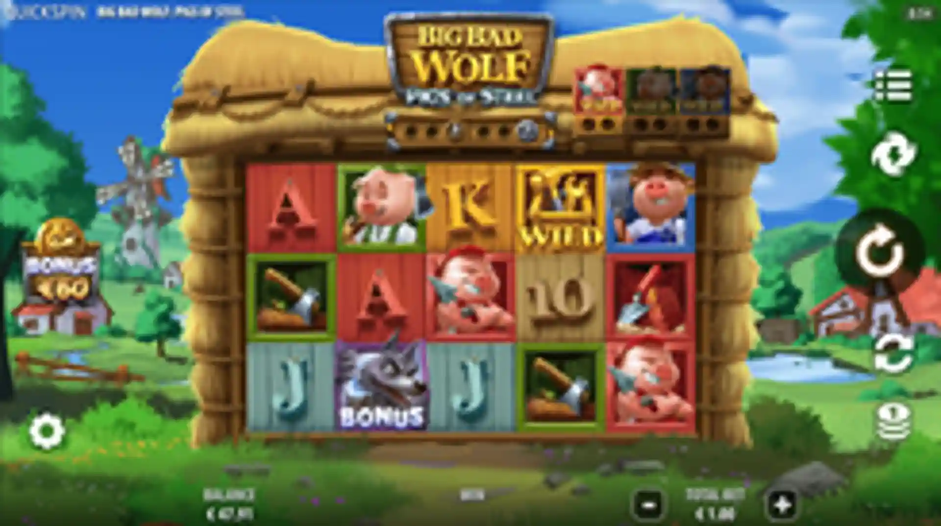 Big Bad Wolf: Pigs of Steel gameplay