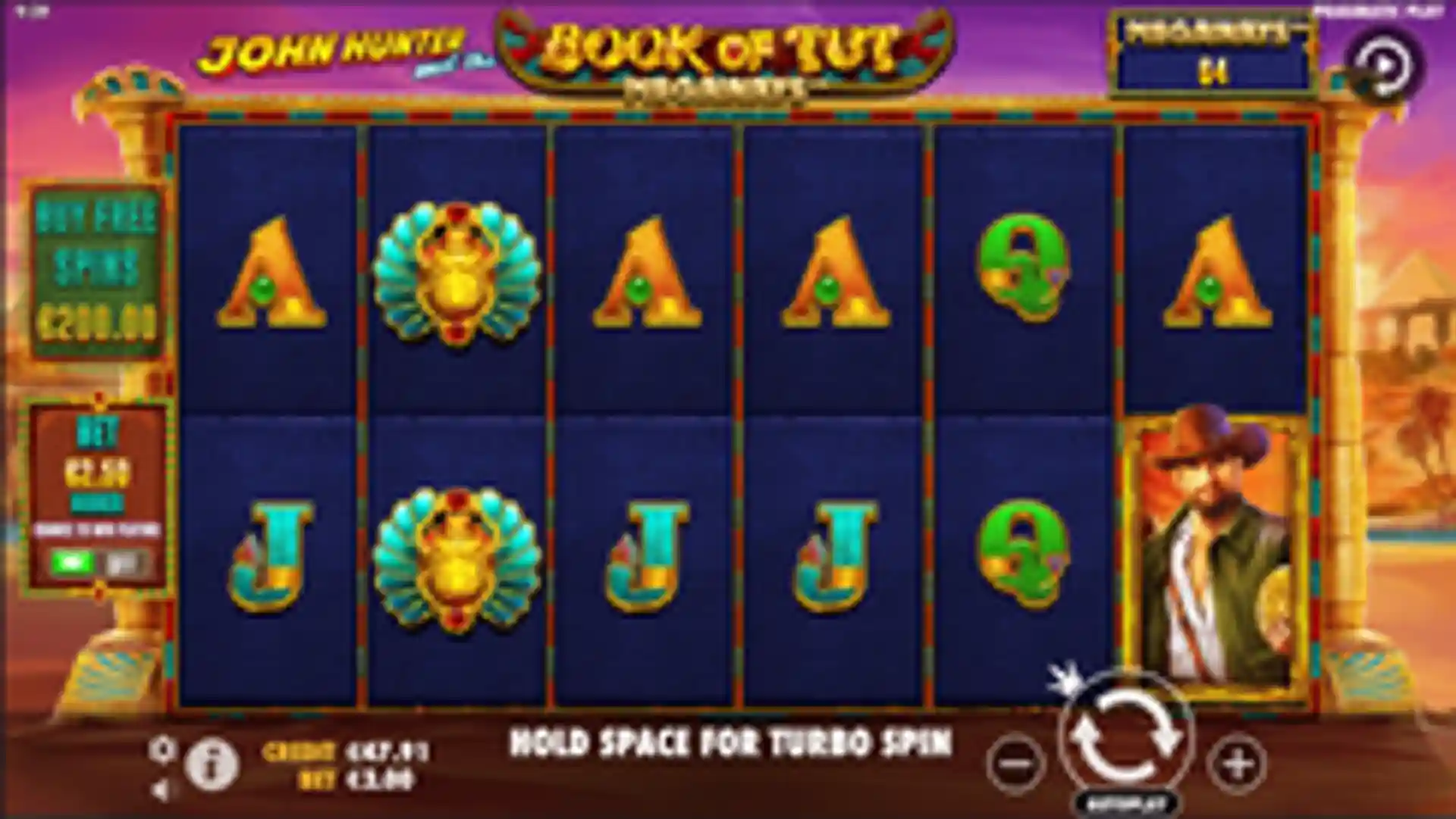 Book of Tut Megaways gameplay