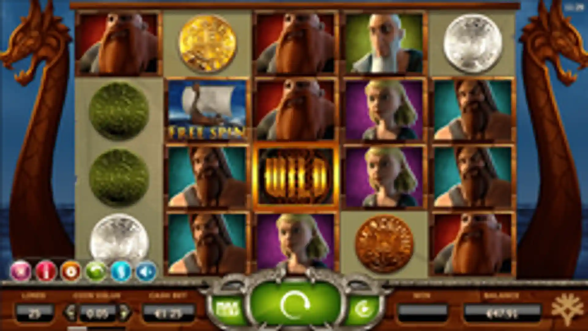 Vikings Go Wild gameplay