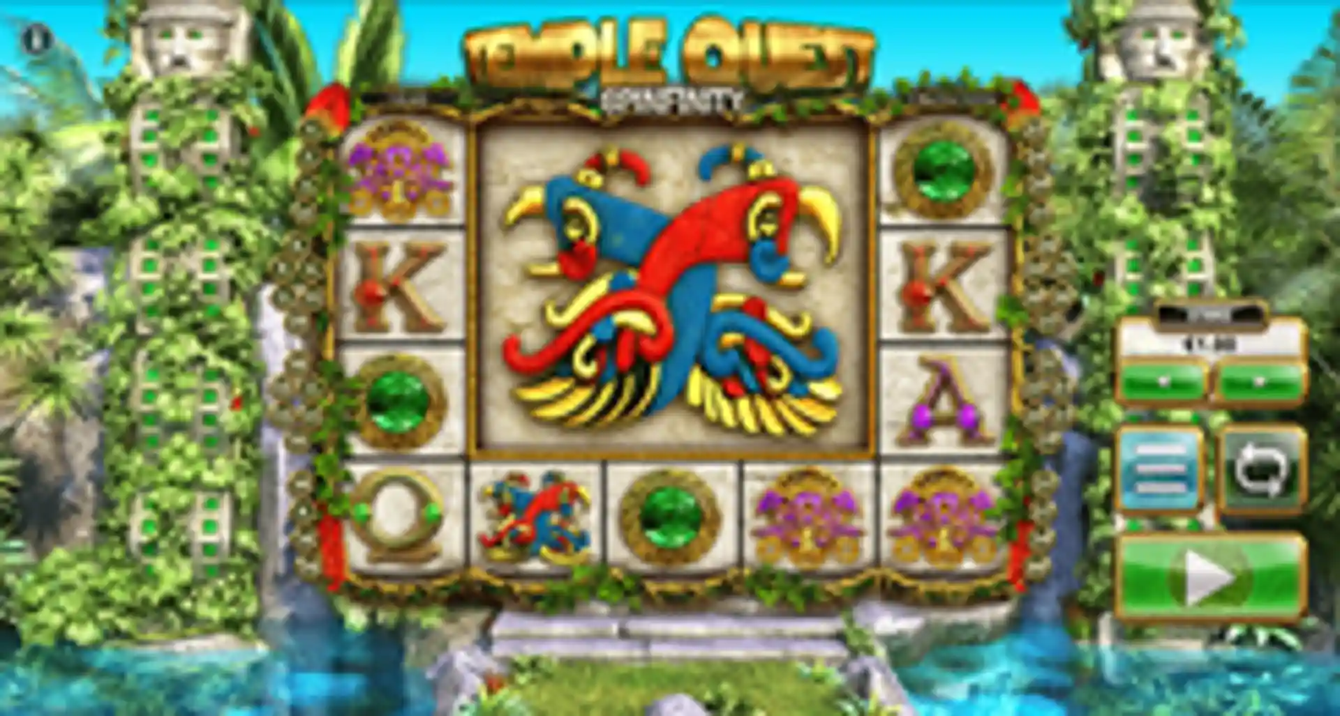 Temple Quest Spinfinity gameplay