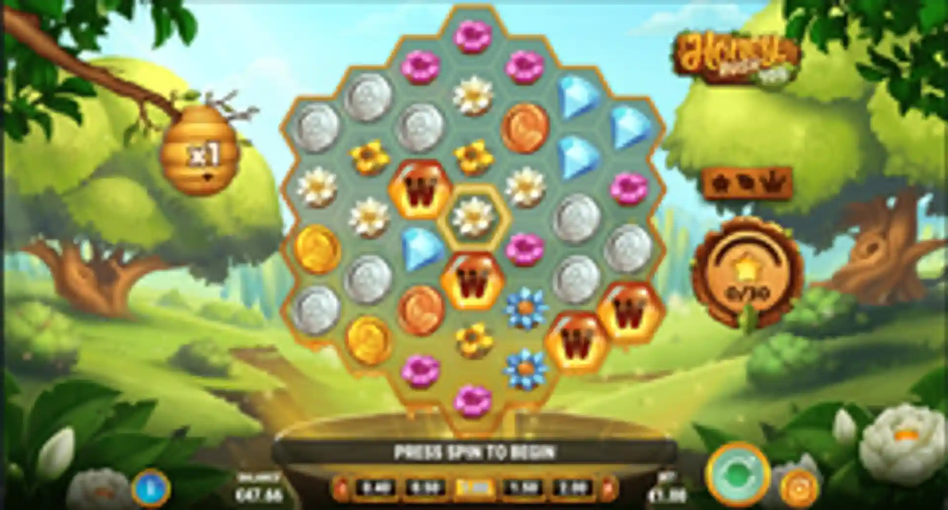 Honey Rush 100 gameplay