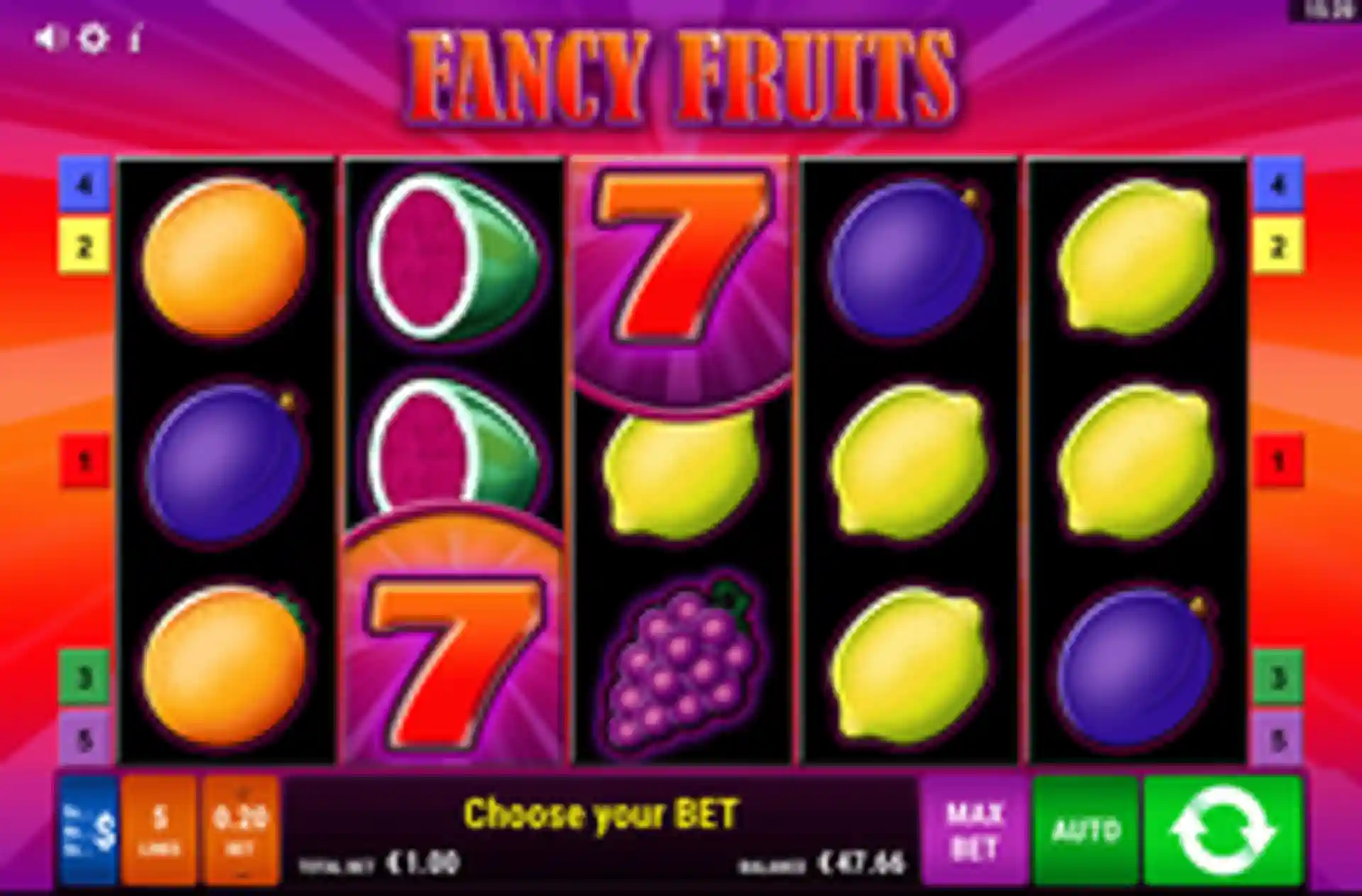 Fancy Fruits gameplay