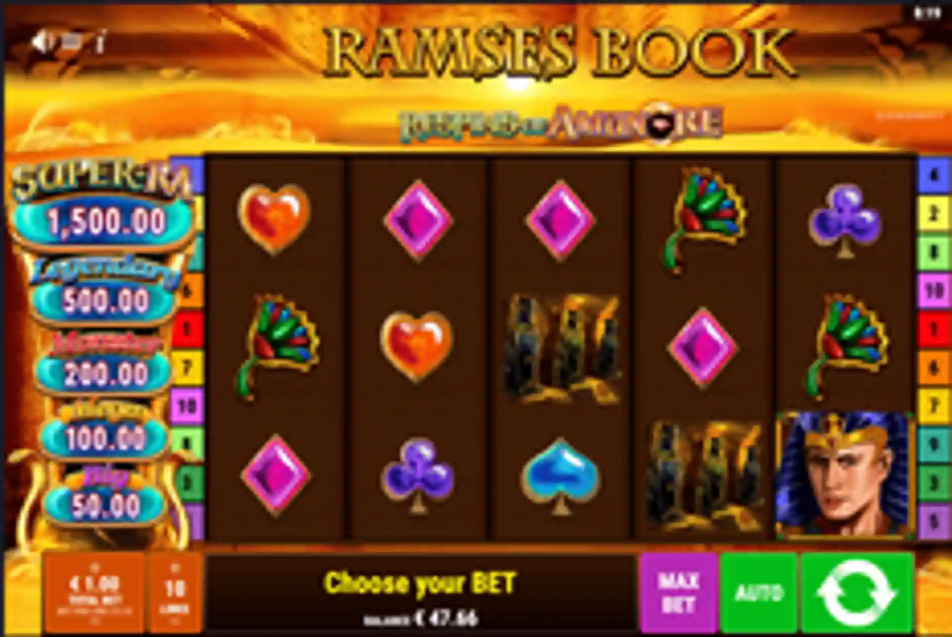 Ramses Book Respins of Amun-Re gameplay