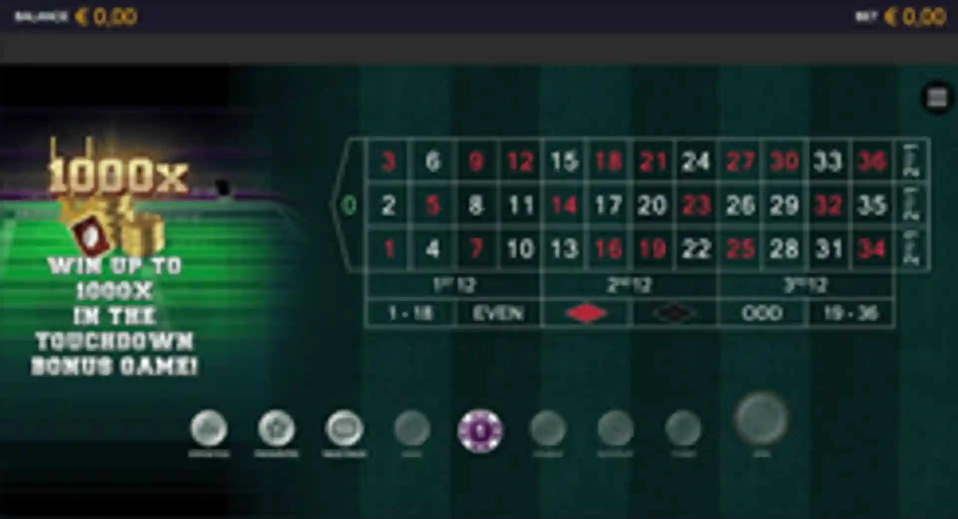 GridIron Roulette gameplay