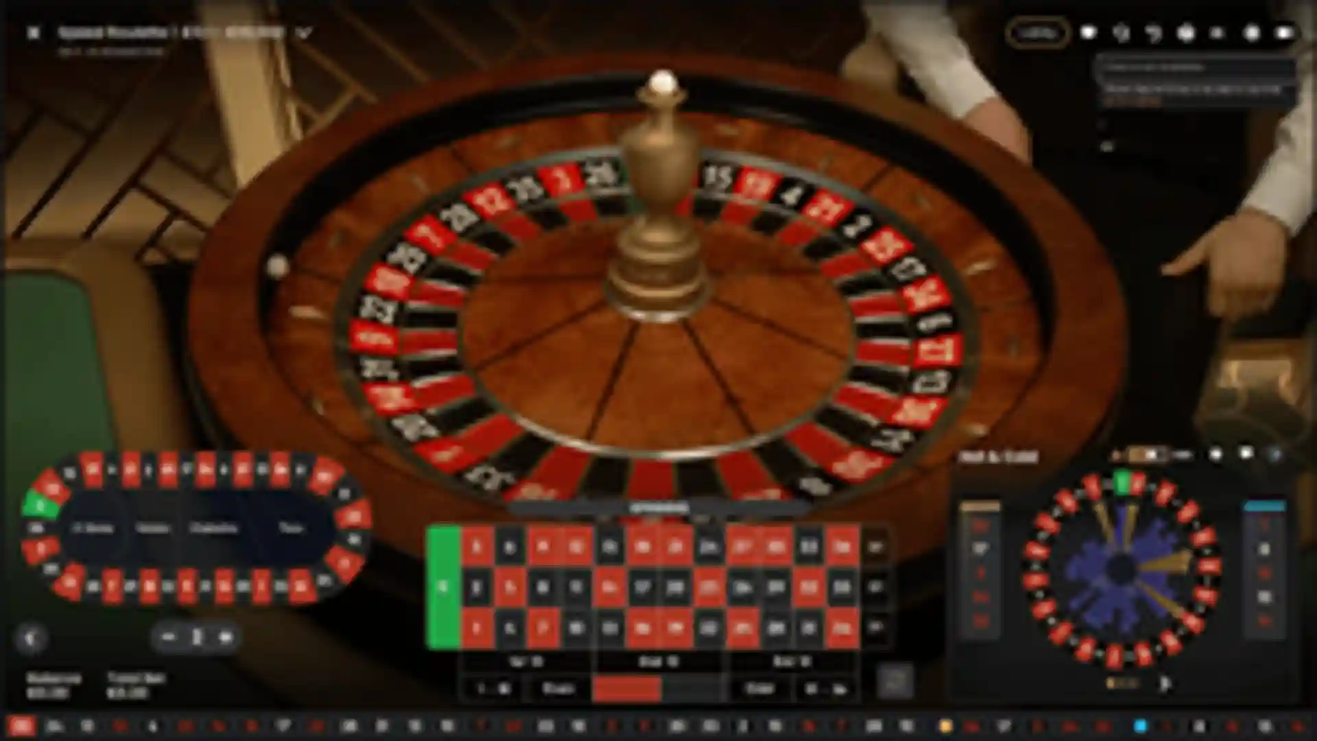 LIVE Speed Roulette 1 gameplay