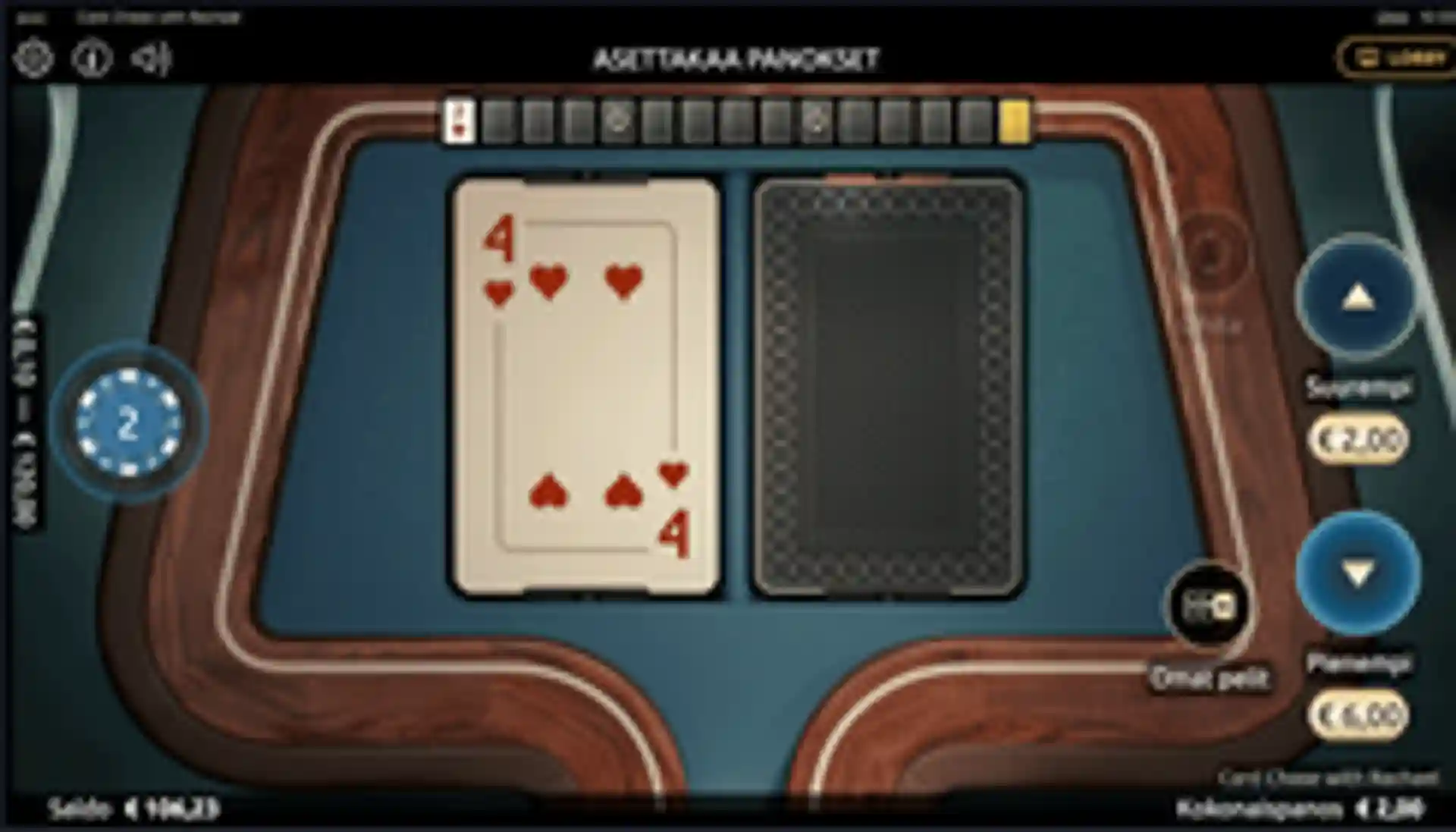 Card Chase Rachel Gameplay