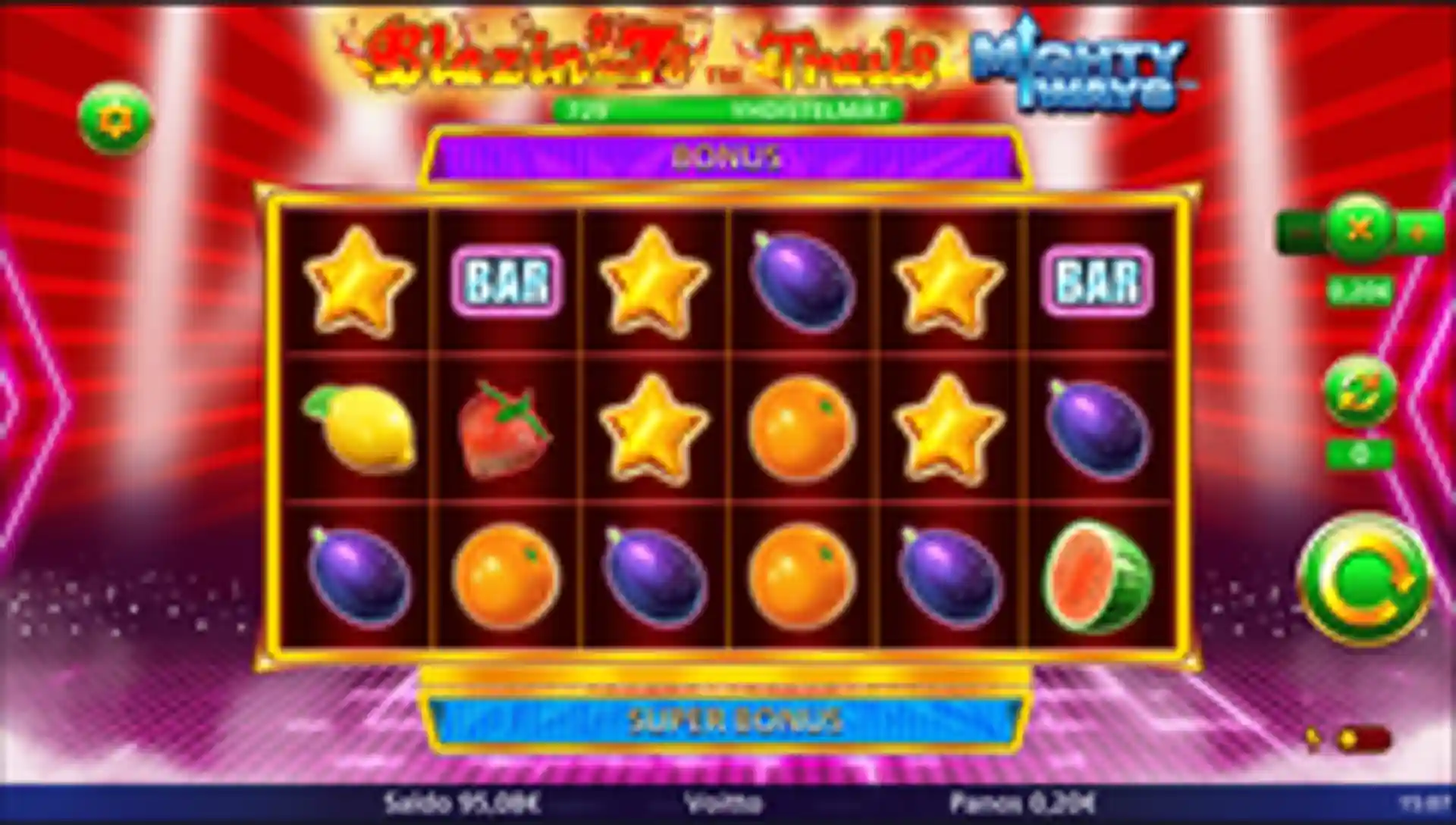 Blazin Hot 7’s Trail Mighty Ways gameplay