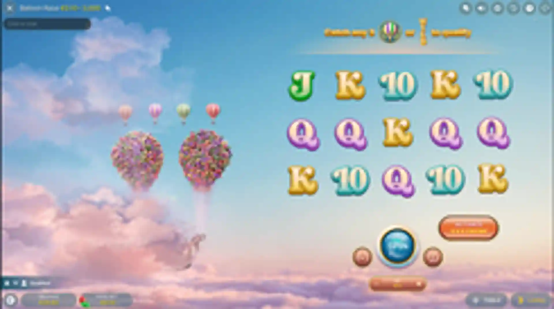 Balloon Race gameplay